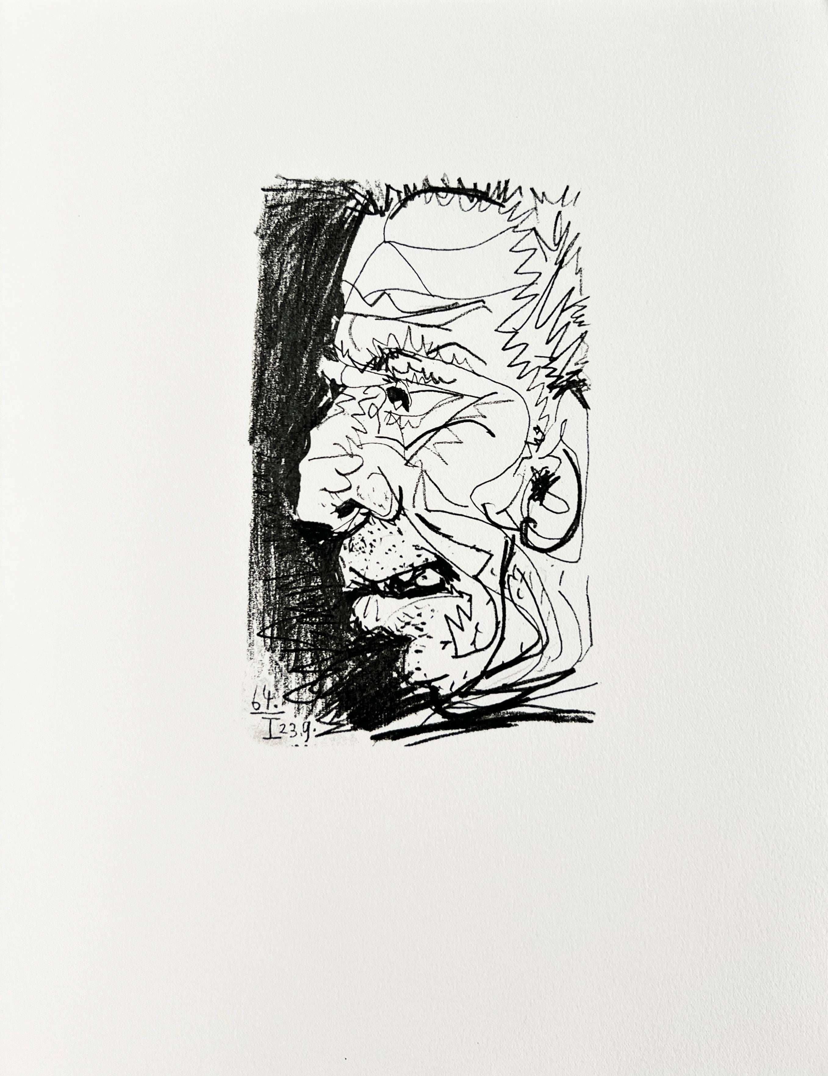 Il gusto della felicità, Planche XXXV - Print di Pablo Picasso