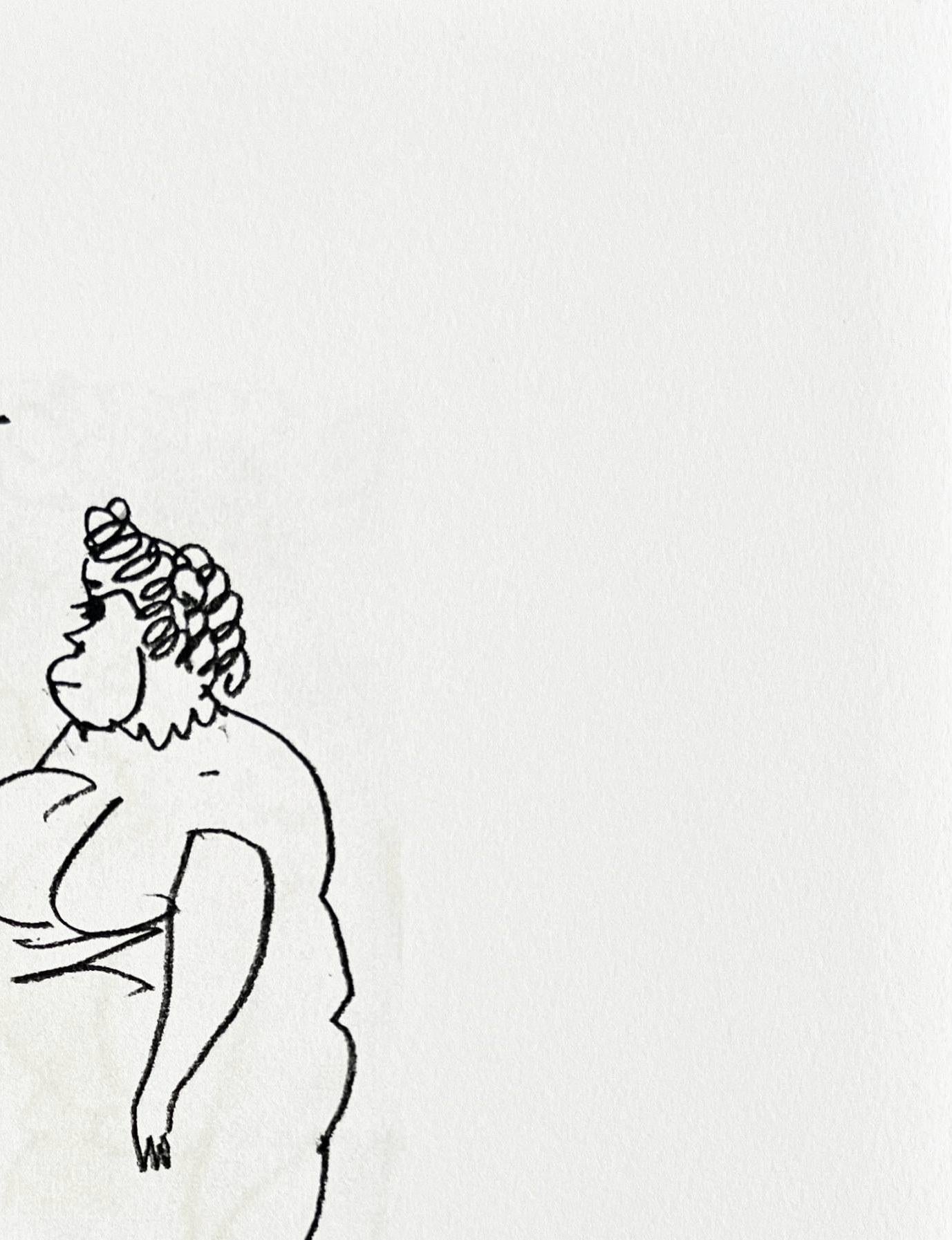 The Taste of Happiness, Planche XXXVIII - Gray Print by Pablo Picasso