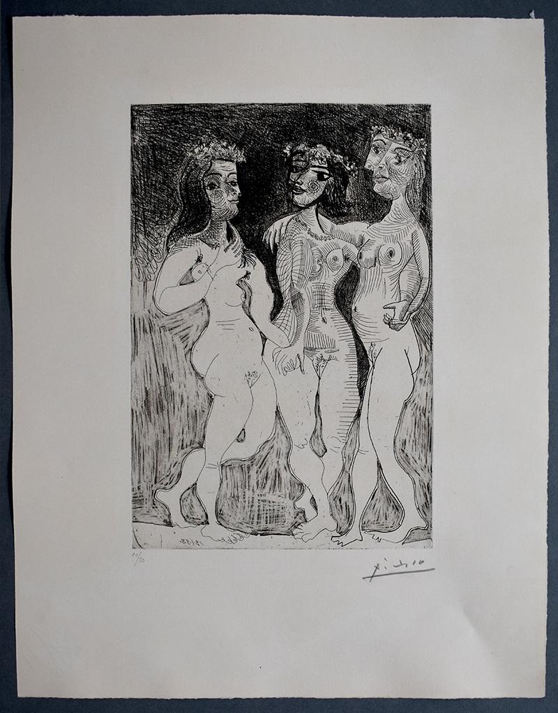 The Three Graces - Print by Pablo Picasso