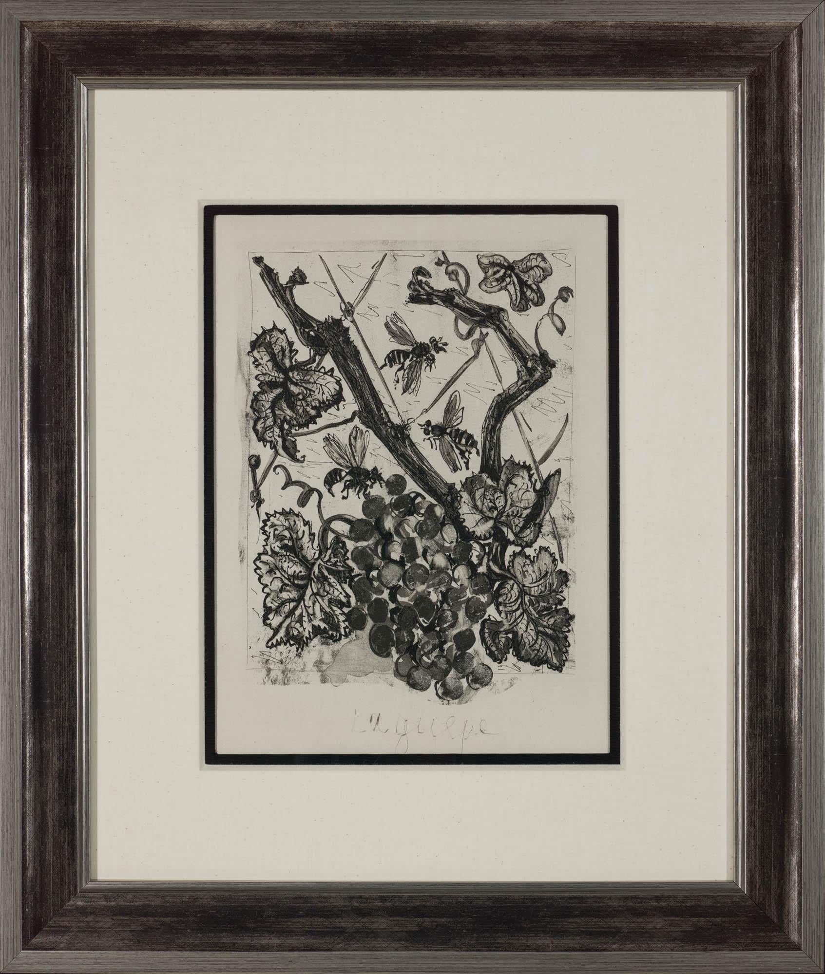 The Wasp, 1942 (Histoire Naturelle - Textes de Buffon, B.351) - Modern Print by Pablo Picasso