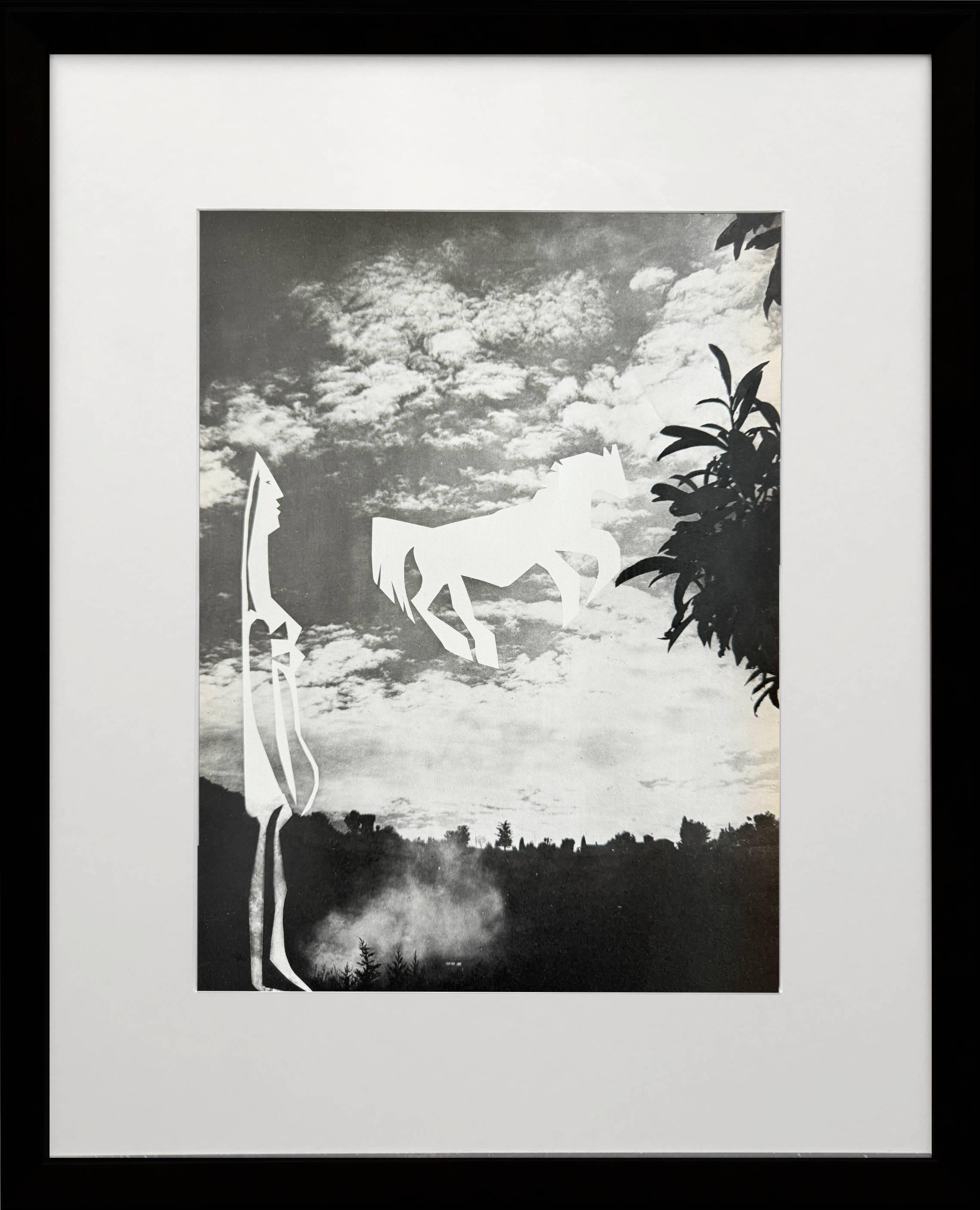 La femme sur le cheval