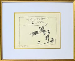 Trois lithographies originales - Une série de Los Toros