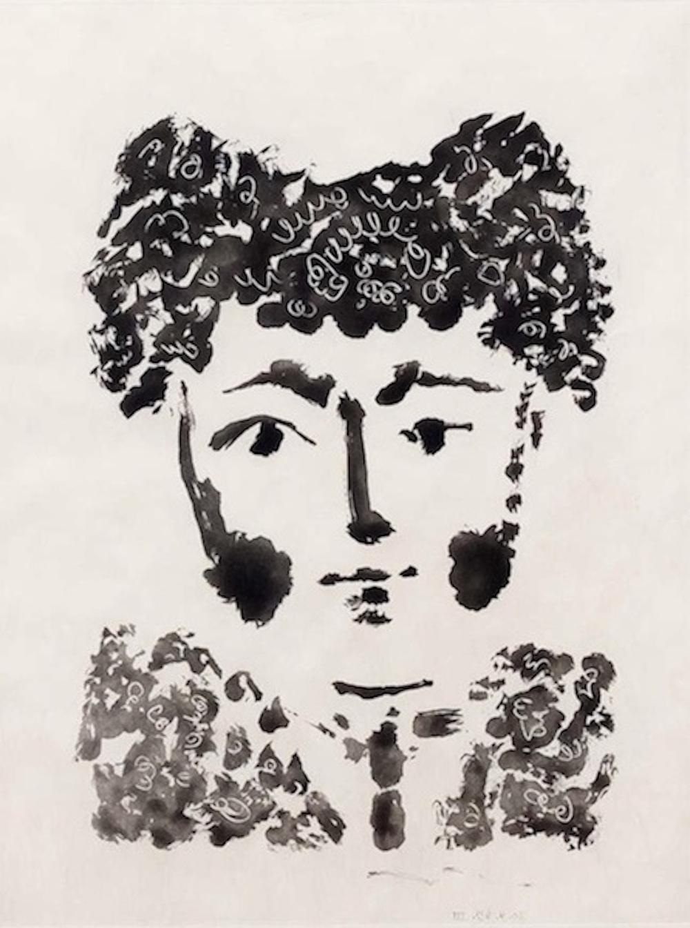Pablo Picasso Portrait Print - Torero, from "Le Carmen des Carmen"
