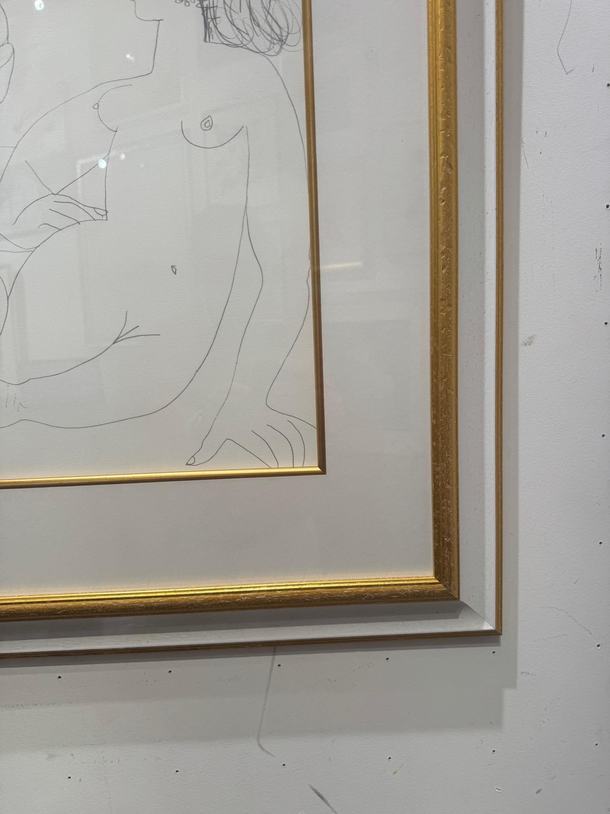 Türkisches Bad - Lithographie von Pablo Picasso, nackte Badende aus der Suite Vollard im Angebot 2