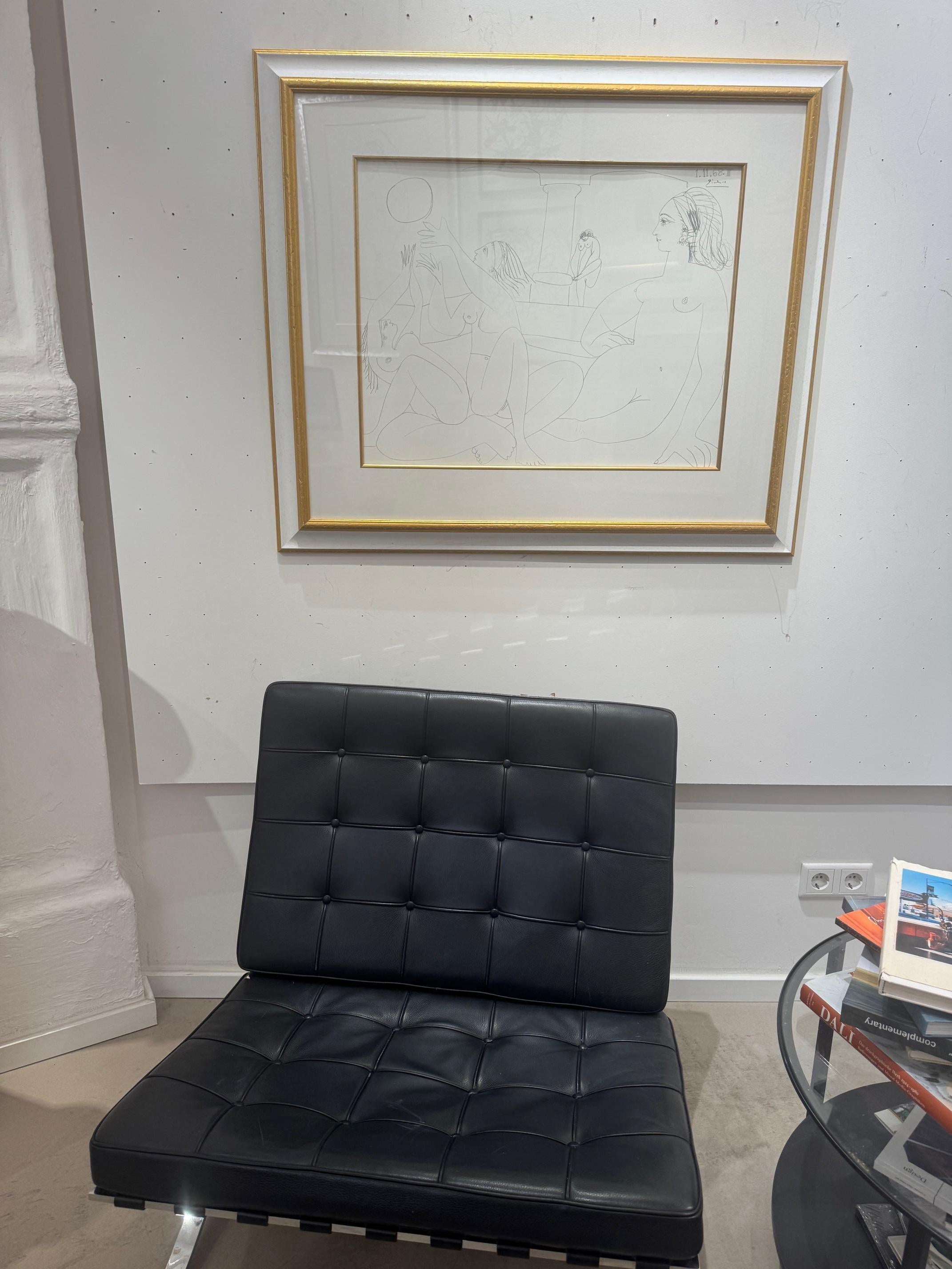 Türkisches Bad - Lithographie von Pablo Picasso, nackte Badende aus der Suite Vollard im Angebot 7