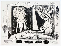 Two Nude Women - Nude Women Waking Up French Spanish