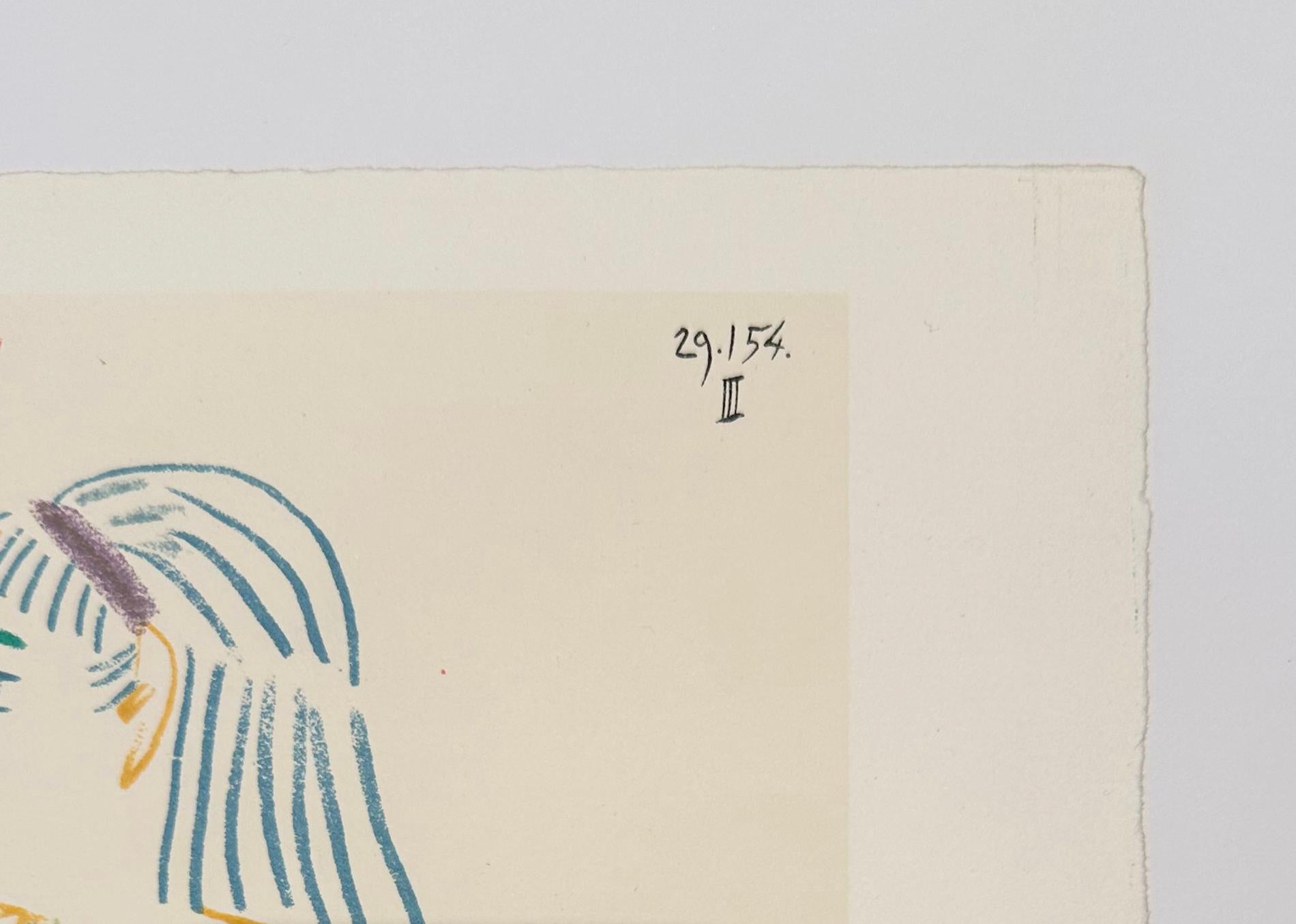 Untitled from La Comédie Humaine (Suite de 15 Dessins de Picasso, Verve 29-30) 1