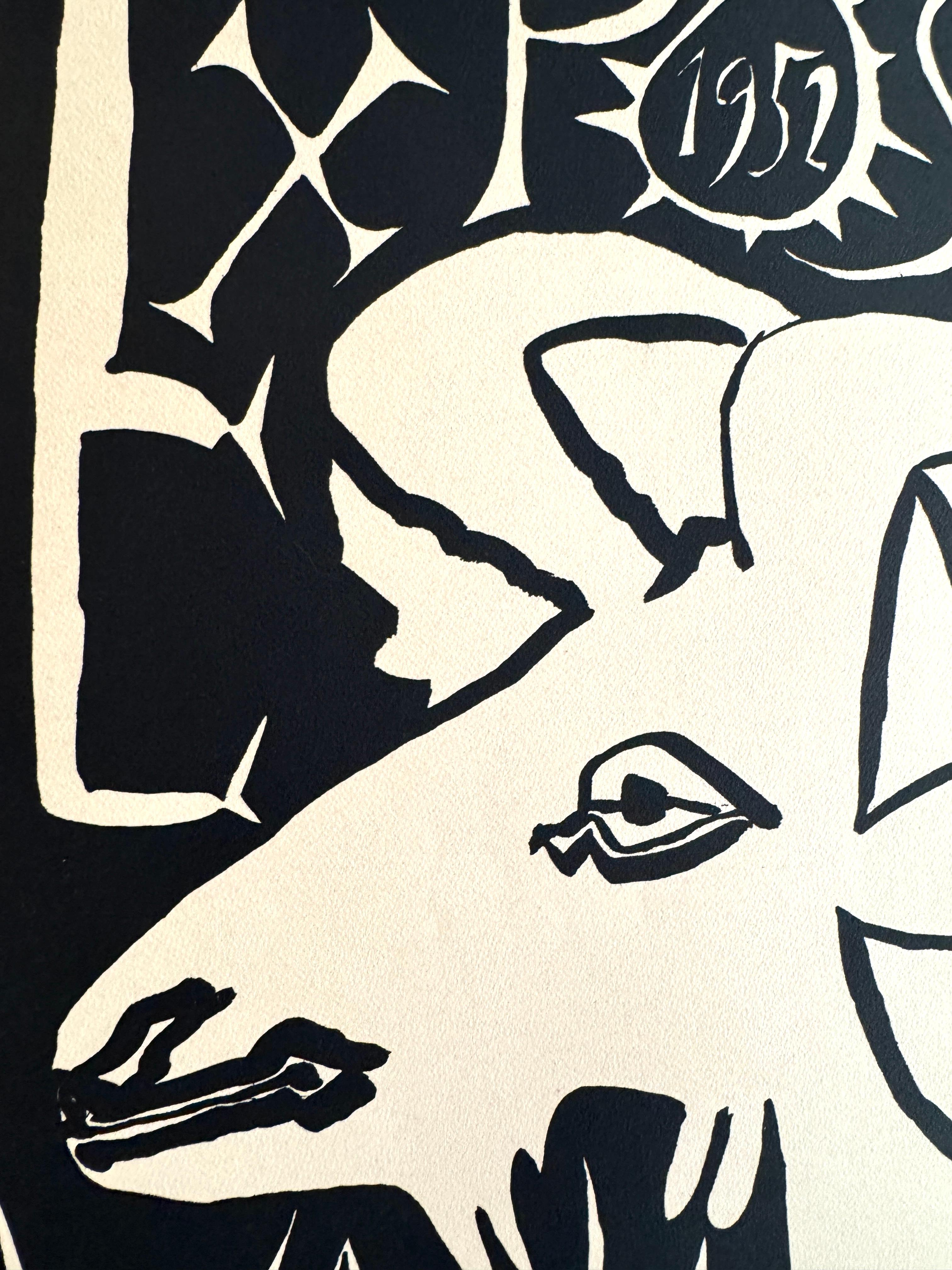 Vallauris (Beige) by Pablo Picasso For Sale 3