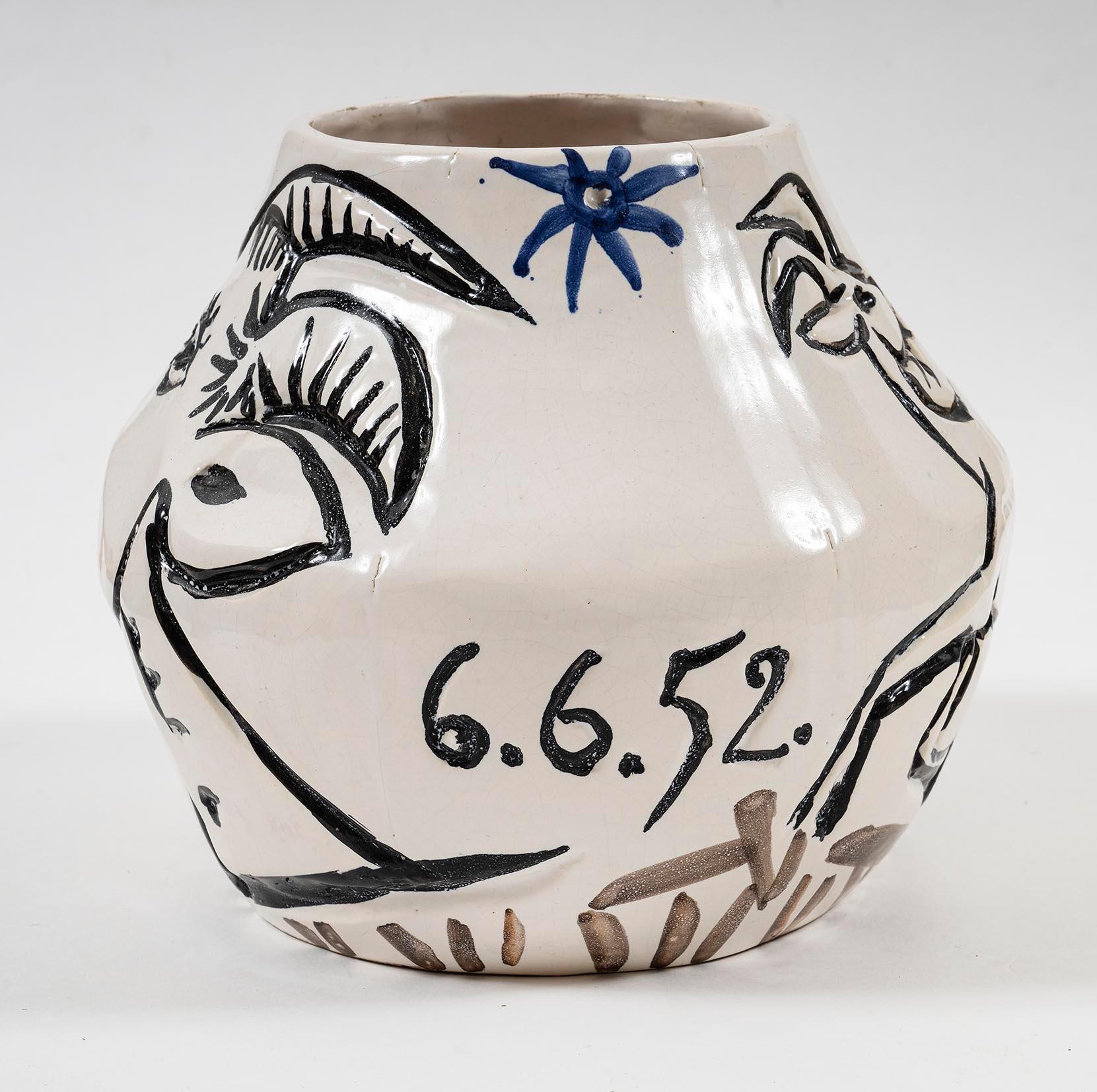 Vaso aux chèvres (A.R. 156), Pablo Picasso, Design, Ceramica, Madoura, Limited in vendita 1