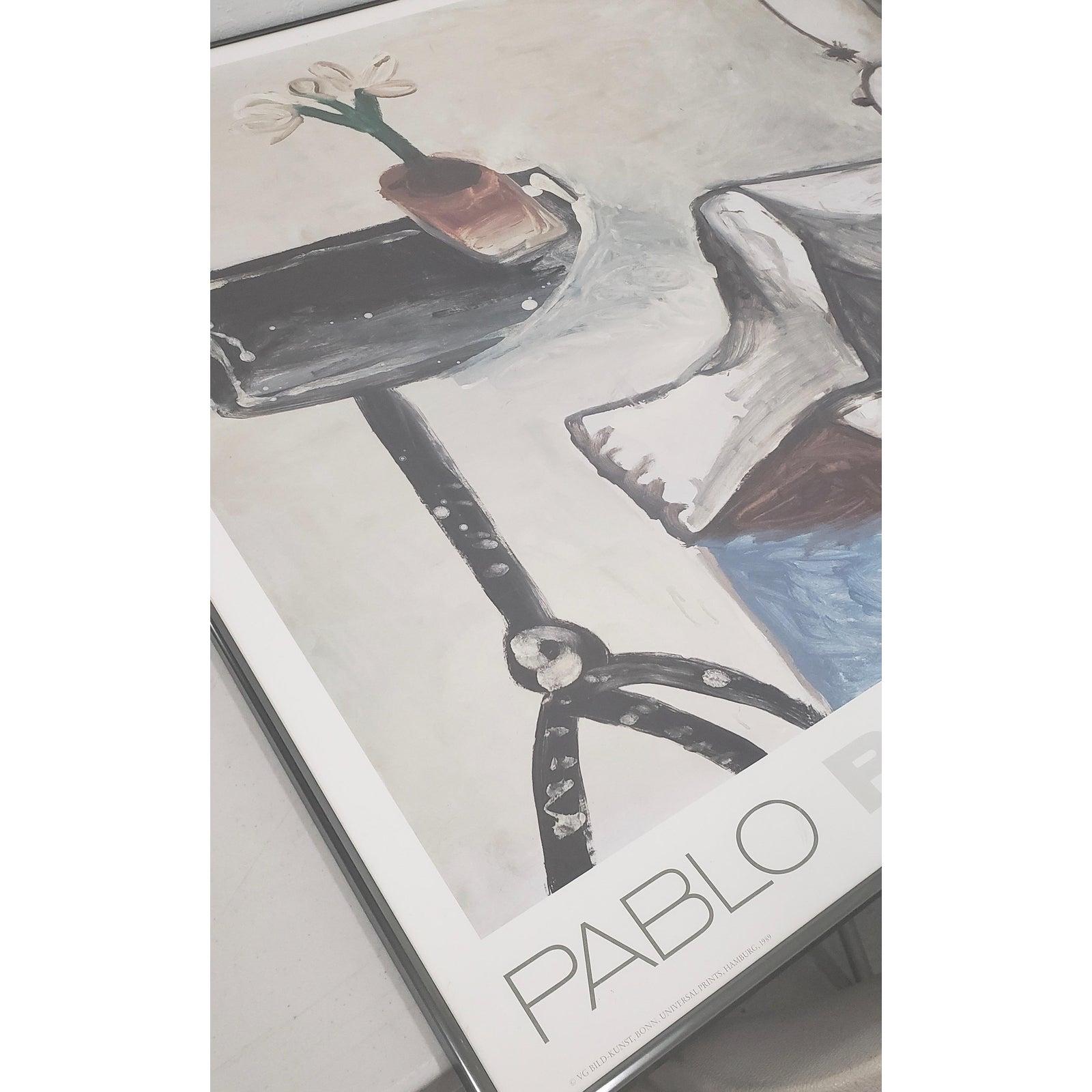 Cartel Vintage a Gran Escala de la Exposición de Picasso 