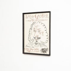 Vintage Picasso Poster, 1968