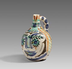Visage aux yeux rieurs (A.R. 608), Pablo Picasso, Design, Ceramic, Madoura