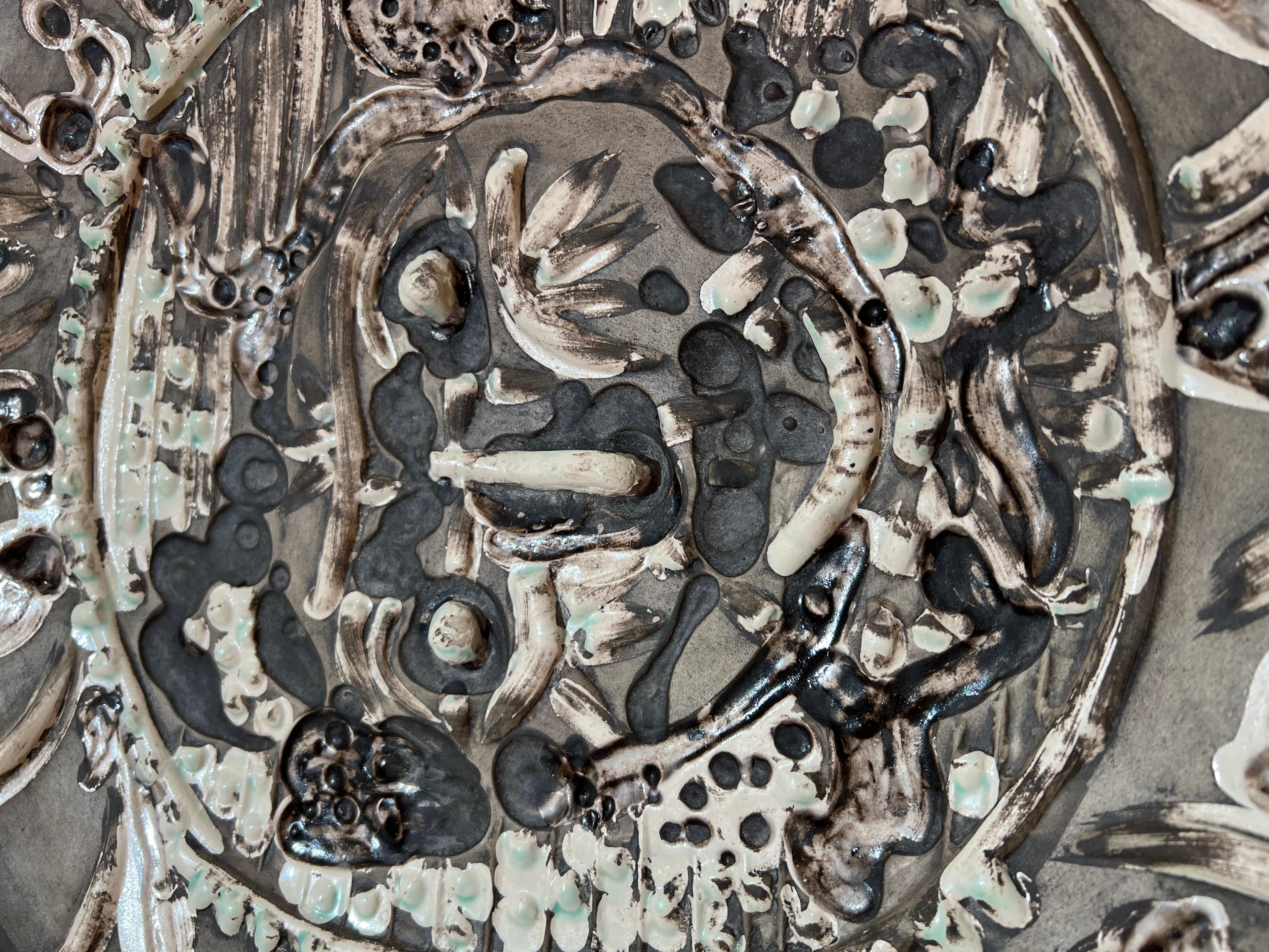 Visage de faune tourmenté (A.R. 320), 1956 - Sculpture de Pablo Picasso
