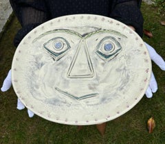 Visage géométrique (A.R. 357), Pablo Picasso, Design, Ceramic, Madoura