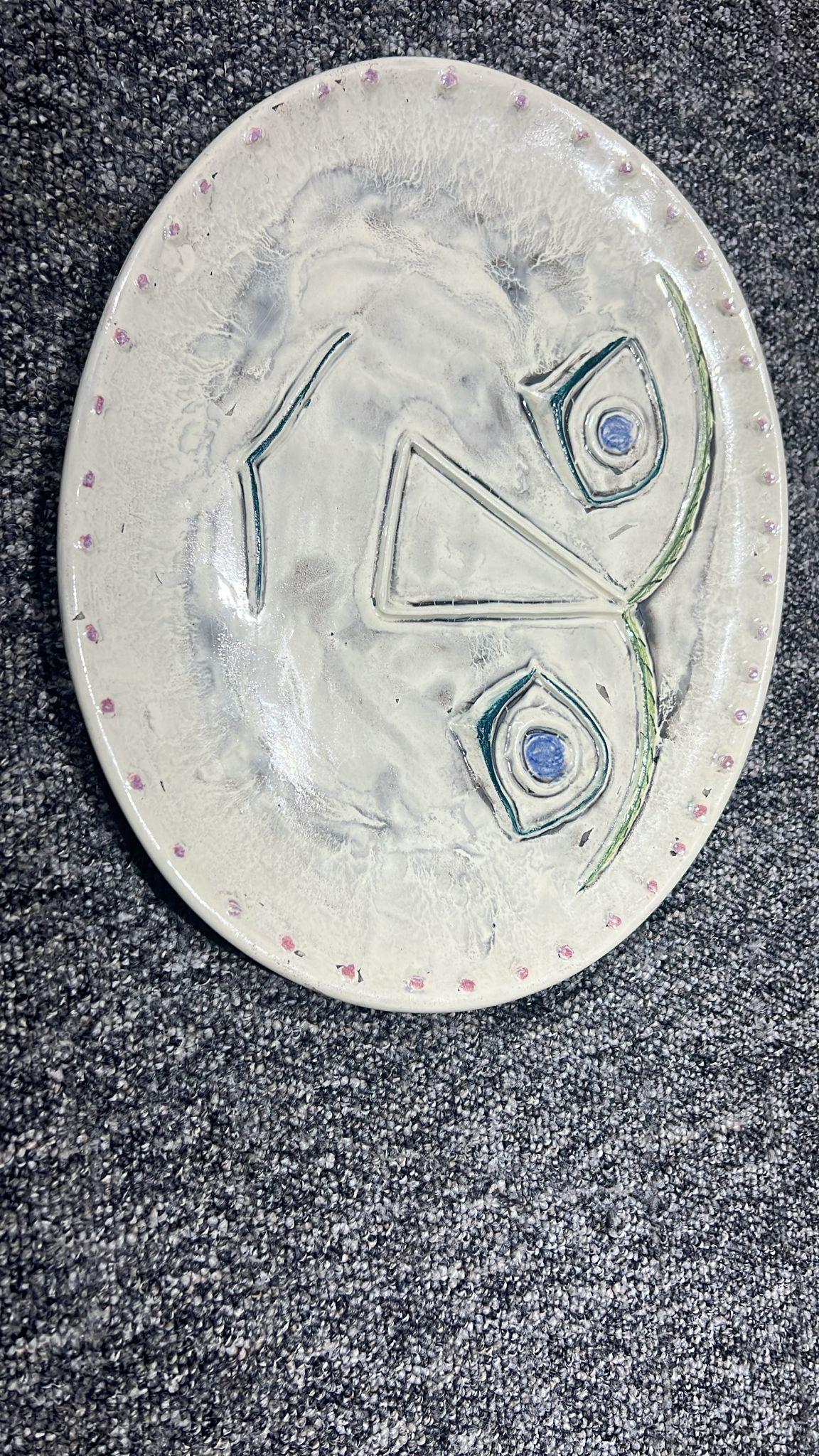Visage géométrique (A.R. 357), Pablo Picasso, Diseño, Cerámica, Madoura en venta 3