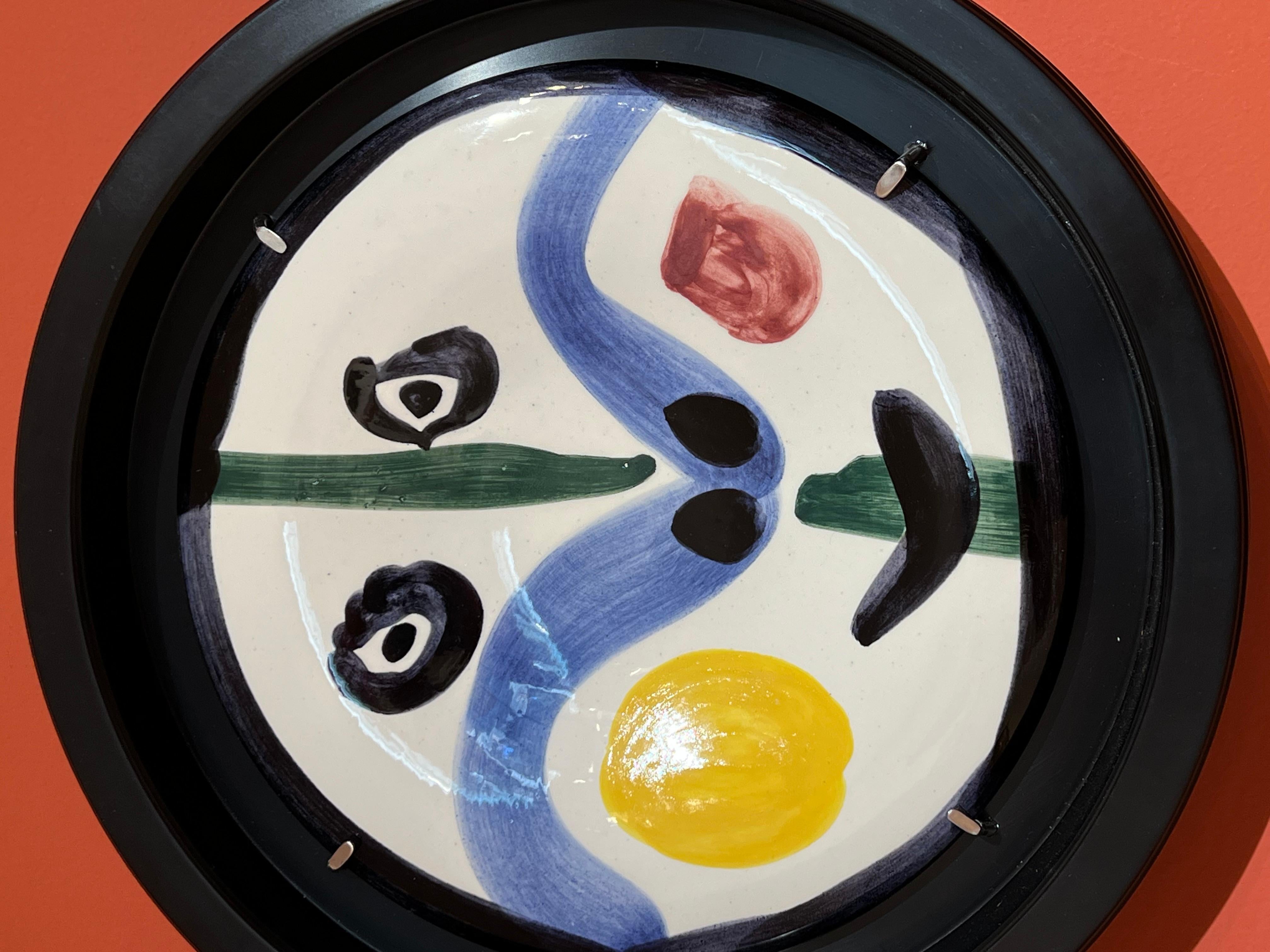 Visage no.0 (A.R. 458), Pablo Picasso, Diseño, Cerámica, Madoura en venta 2