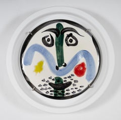Visage no.130 (A.R. 479), Pablo Picasso, Design, Ceramic, Madoura