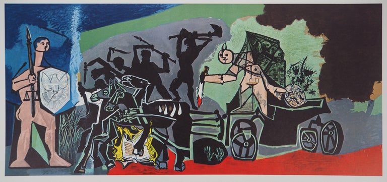 War - Offset-lithograph, 1969 - Print by Pablo Picasso