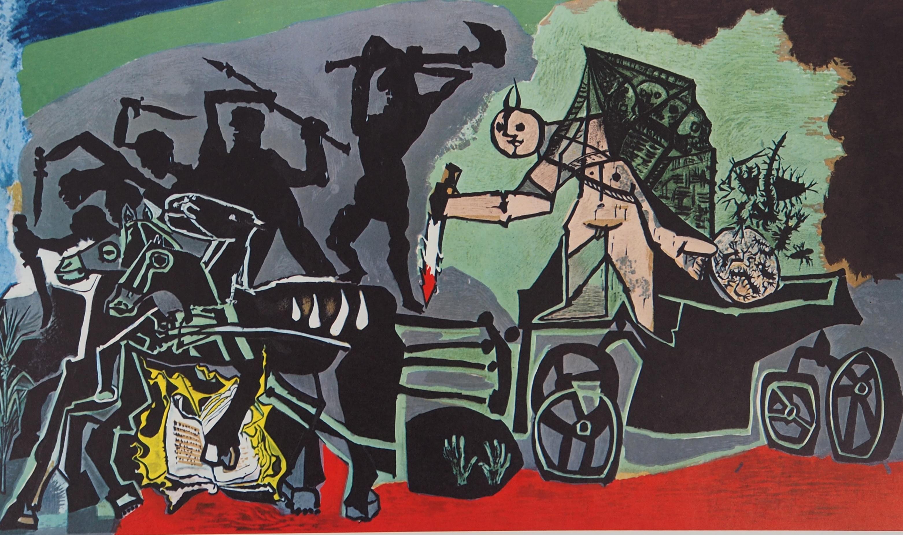 Krieg – Offset-Lithographie, 1969 (Moderne), Print, von Pablo Picasso