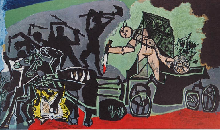 War - Offset-lithograph, 1969 - Modern Print by Pablo Picasso