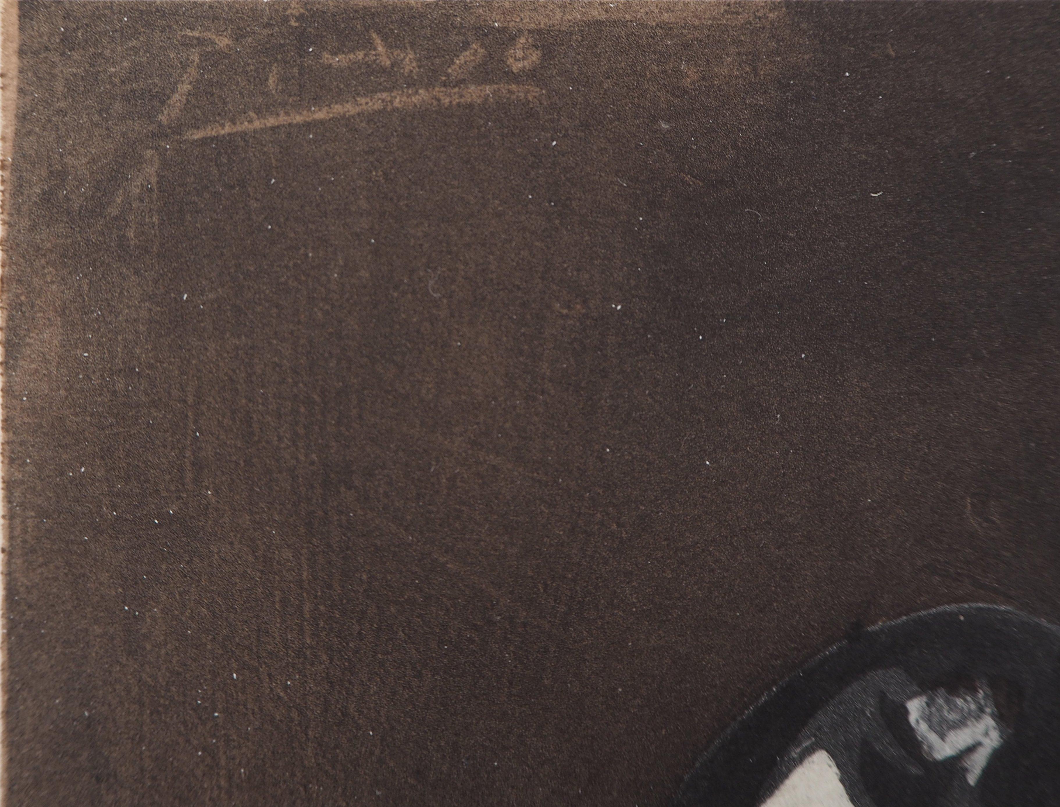 Woman Combing her Hair - Lithograph, Plate signed - 1956 - Print by Pablo Picasso