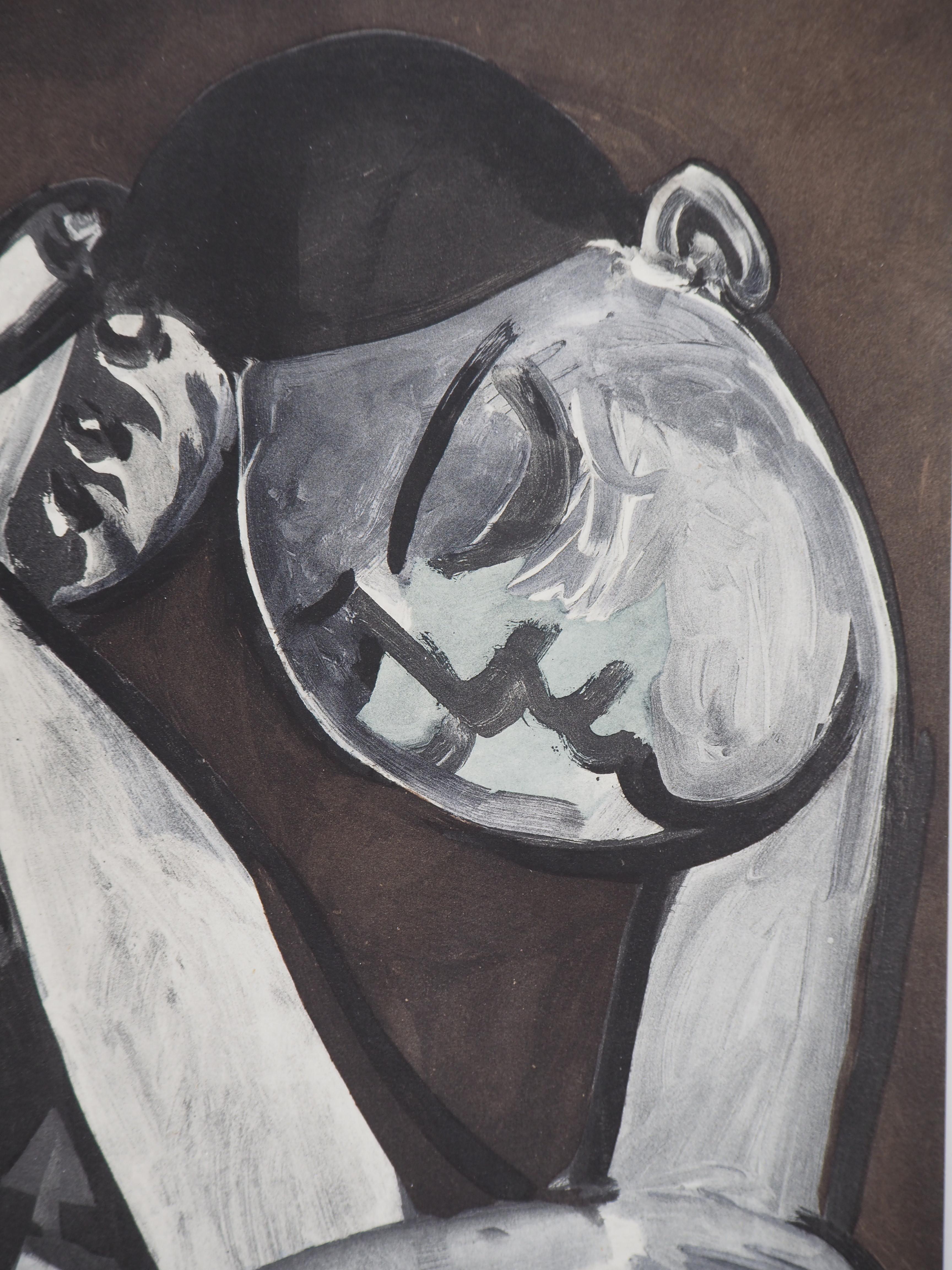 Pablo PICASSO (after)
Woman Combing her Hair

Lithograph and stencil (Jacomet workshop)
Printed signature in the plate
On wove paper 31 x 23 cm (c. 12 x 9.2 in)

Edited by San Lazaro in 1956

Excellent condition