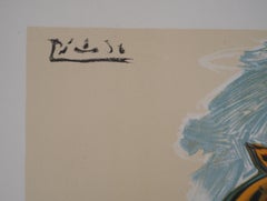 Woman with a Turkish Hat - Lithograph - Printed Signature (Mourlot) Rodrigo #259