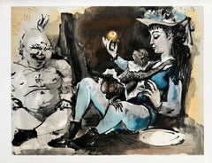 Woman with Monkey