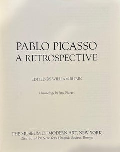 "Retrospectiva de Pablo Picasso" Libro en rústica - Museo de Arte Moderno de Nueva York