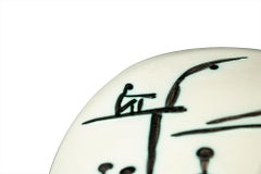 Pablo Picasso Madoura, Scène de plage, 1956, Edition Picasso and Madoura