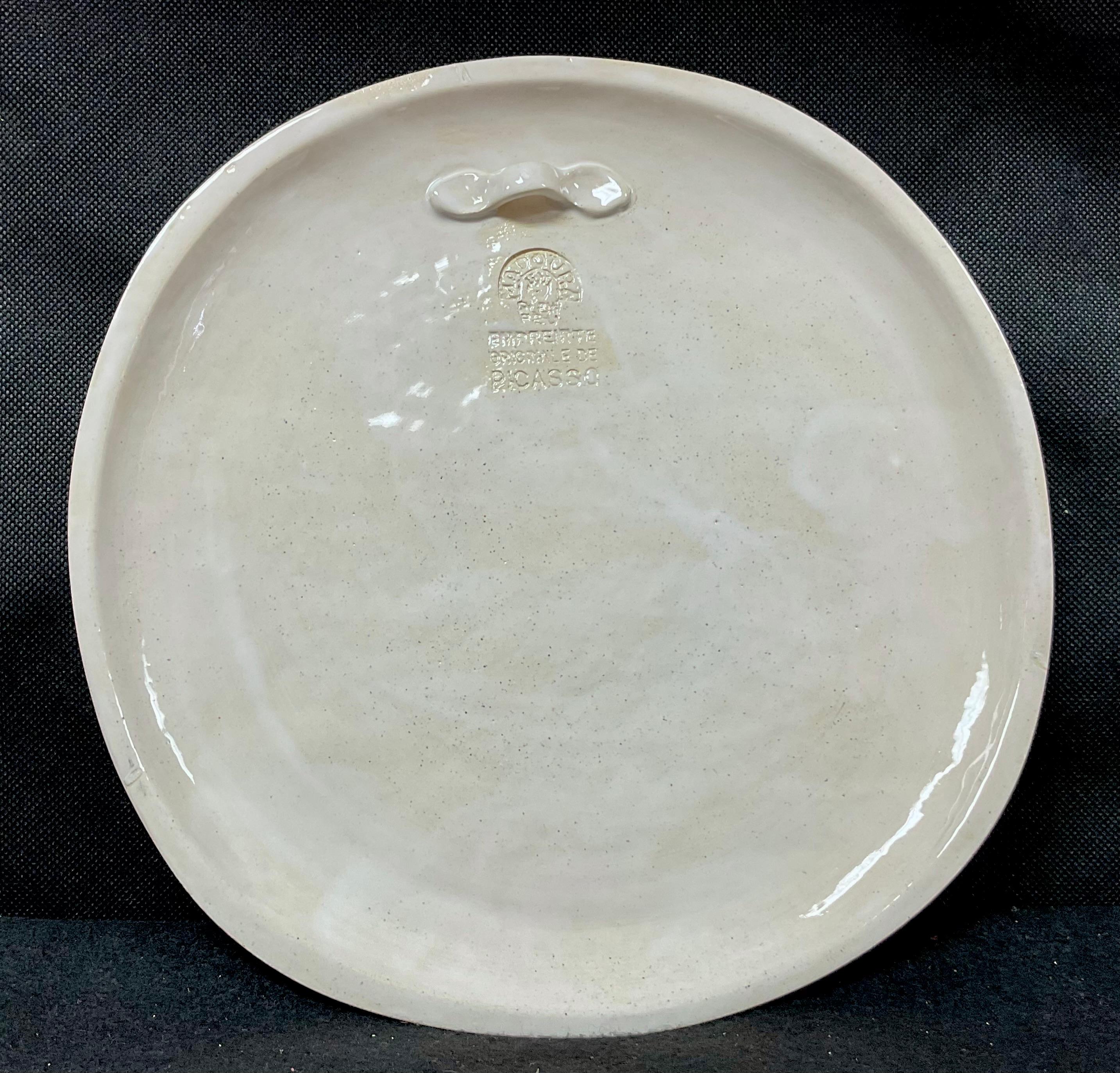 20ième siècle Pablo Picasso Scène de plage, 1956, Edition Picasso et Madoura en vente