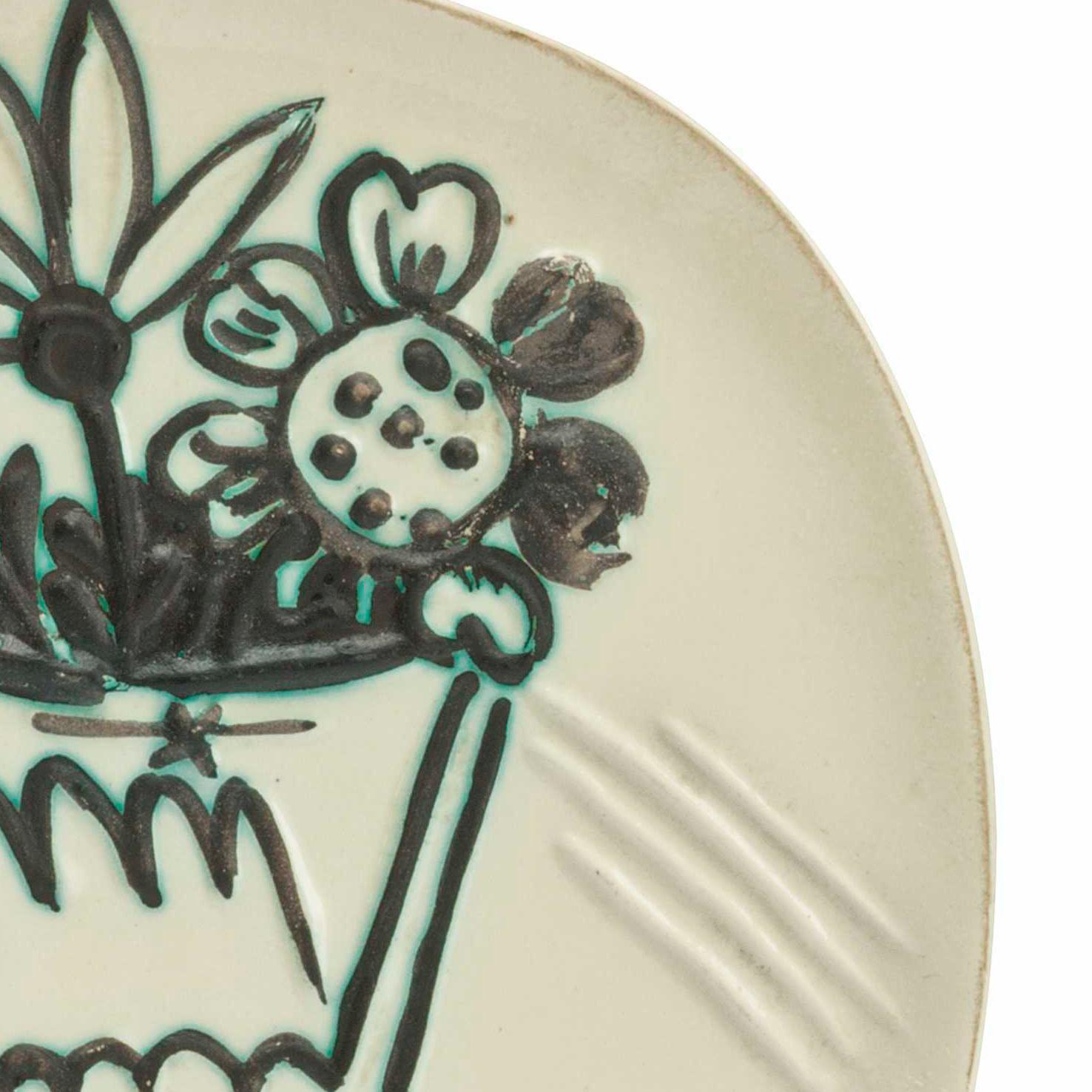 Bouquet à la pomme - Sculpture by Pablo Picasso