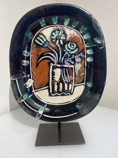 Bouquet, Picasso, Multiples, 1950, Faïence, Fleurs, Nature morte, Design