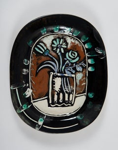 Bouquet, Picasso, Multiples, 1950's, Earthenware, Flowers, Still life, Design