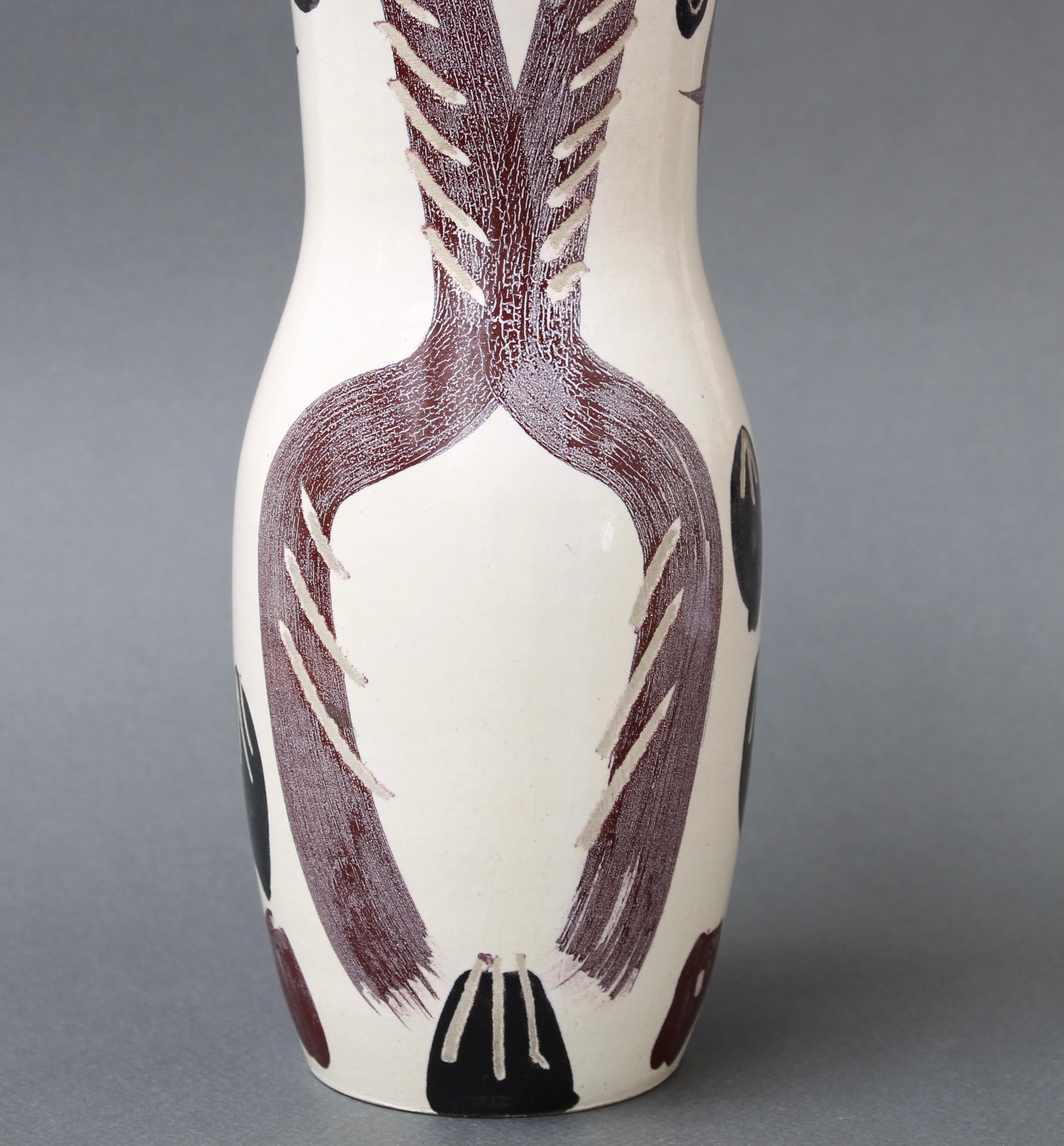 Ceramic Owl Vase (A.R. 135) from the Madoura Pottery by Pablo Picasso For Sale 7