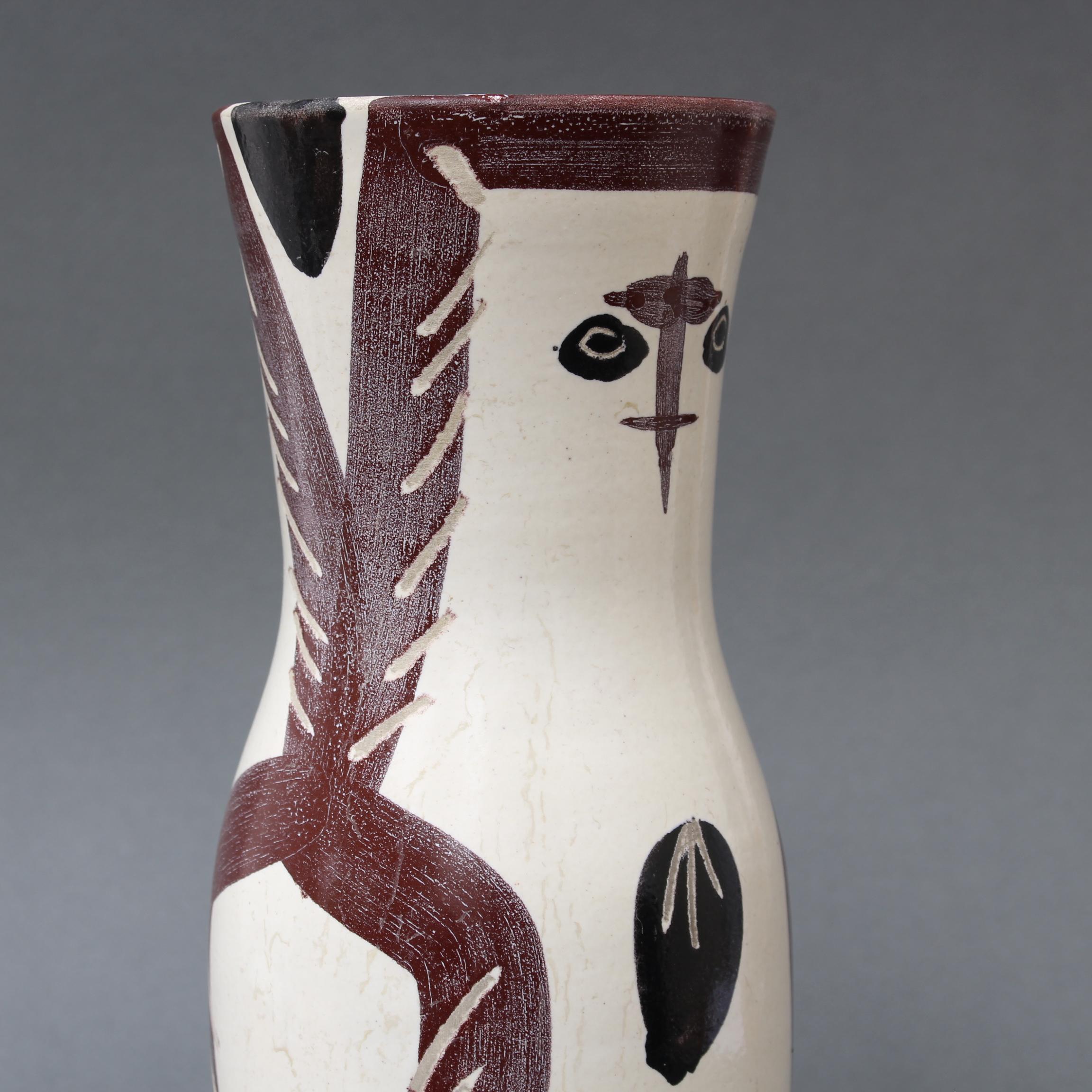 Keramikvase mit Eulenvase (A.R. 135) aus der Madoura-Keramik von Pablo Picasso im Angebot 13