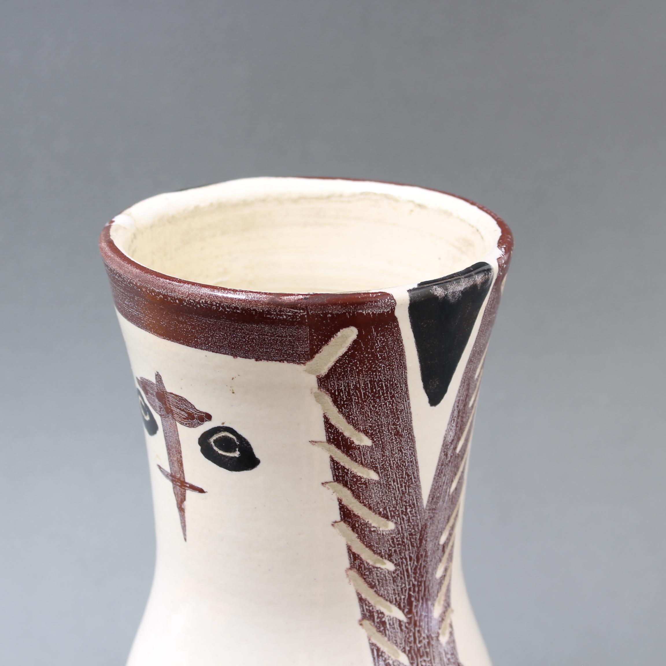 Ceramic Owl Vase (A.R. 135) from the Madoura Pottery by Pablo Picasso For Sale 13