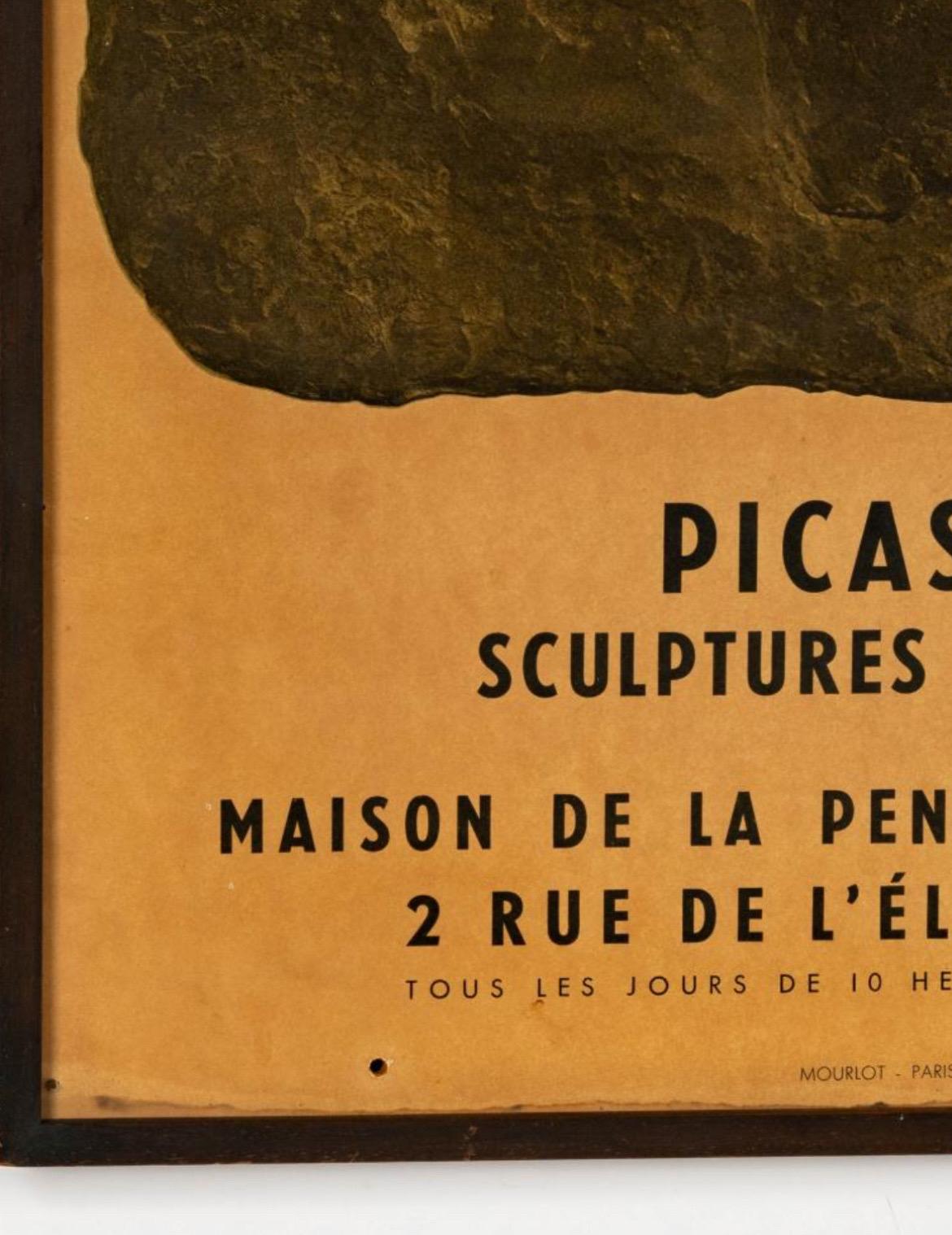 Pablo Picasso: Skulpturen, Dessins, Lithographie, signiert im Zustand „Gut“ im Angebot in Los Angeles, CA