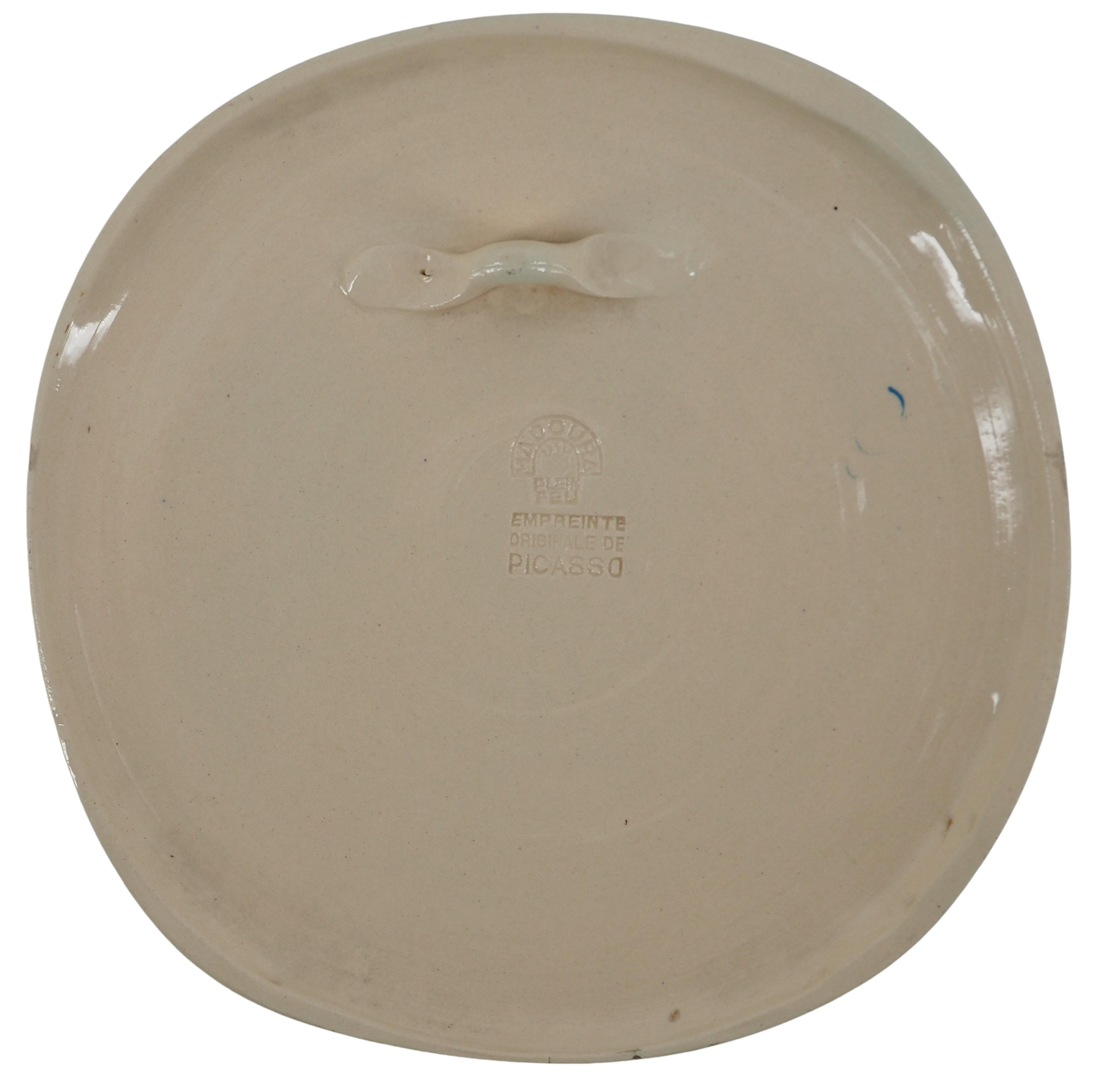 Joueur de flûte et chèvre - MADOURA originale en céramique - Edition de 450 (Ramié #382) en vente 3