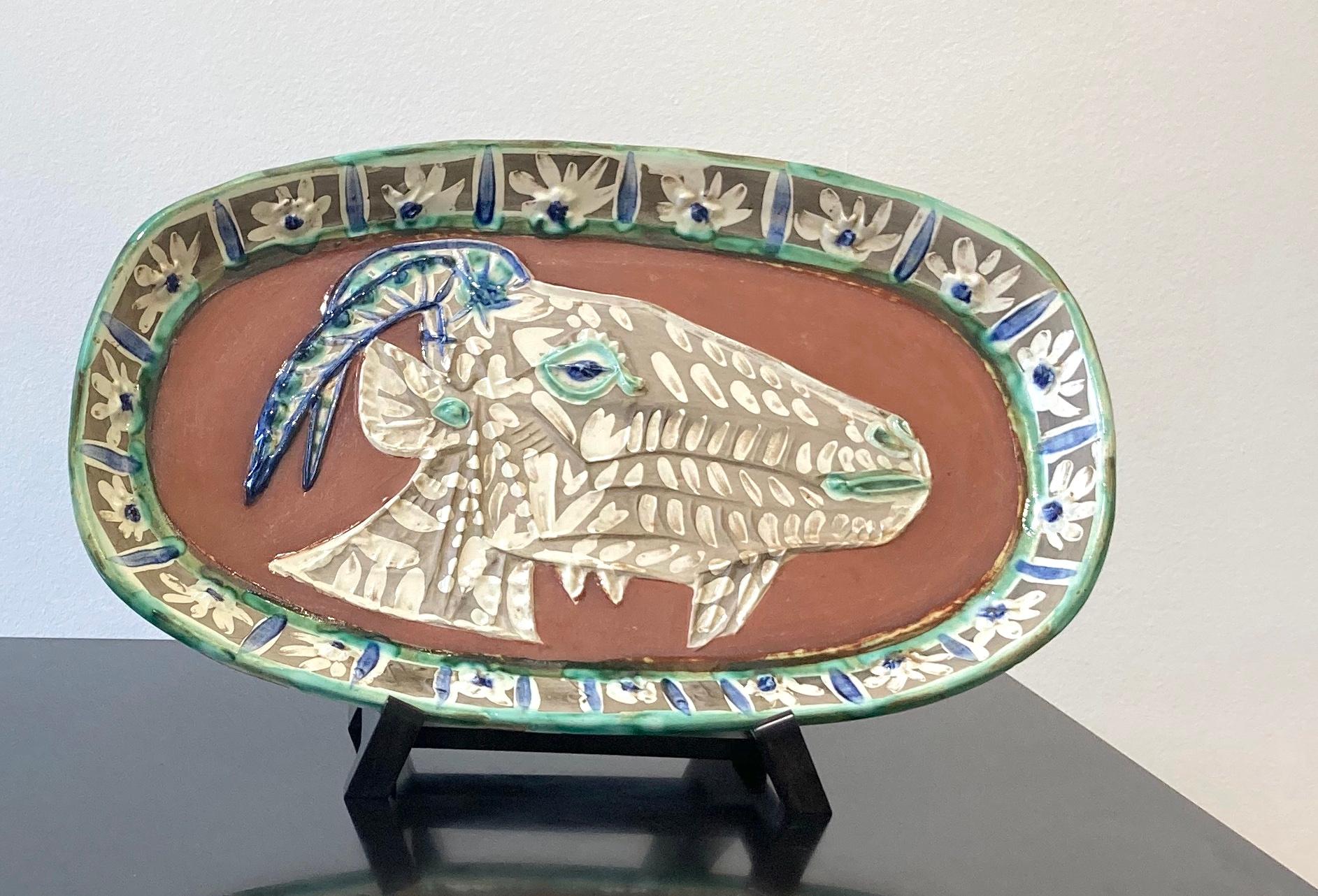 picasso goat plate