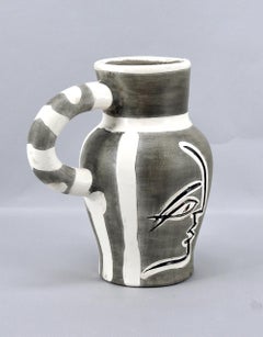 Grey Engraved Pitcher