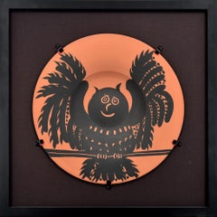 Hibou aux ailes dployes ( Eule mit ausgebreiteten Flügeln), 1957