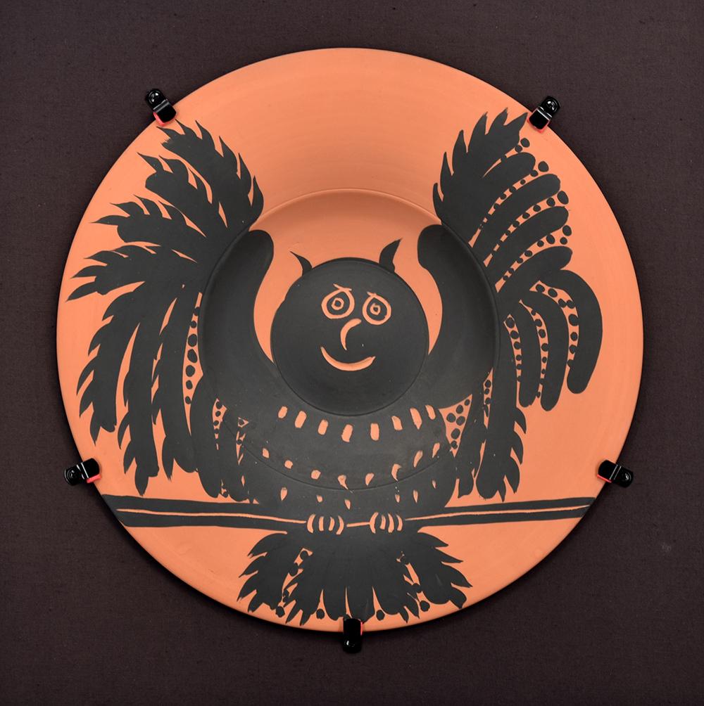 Hibou aux ailes déployées (Owl with spread wings), 1957