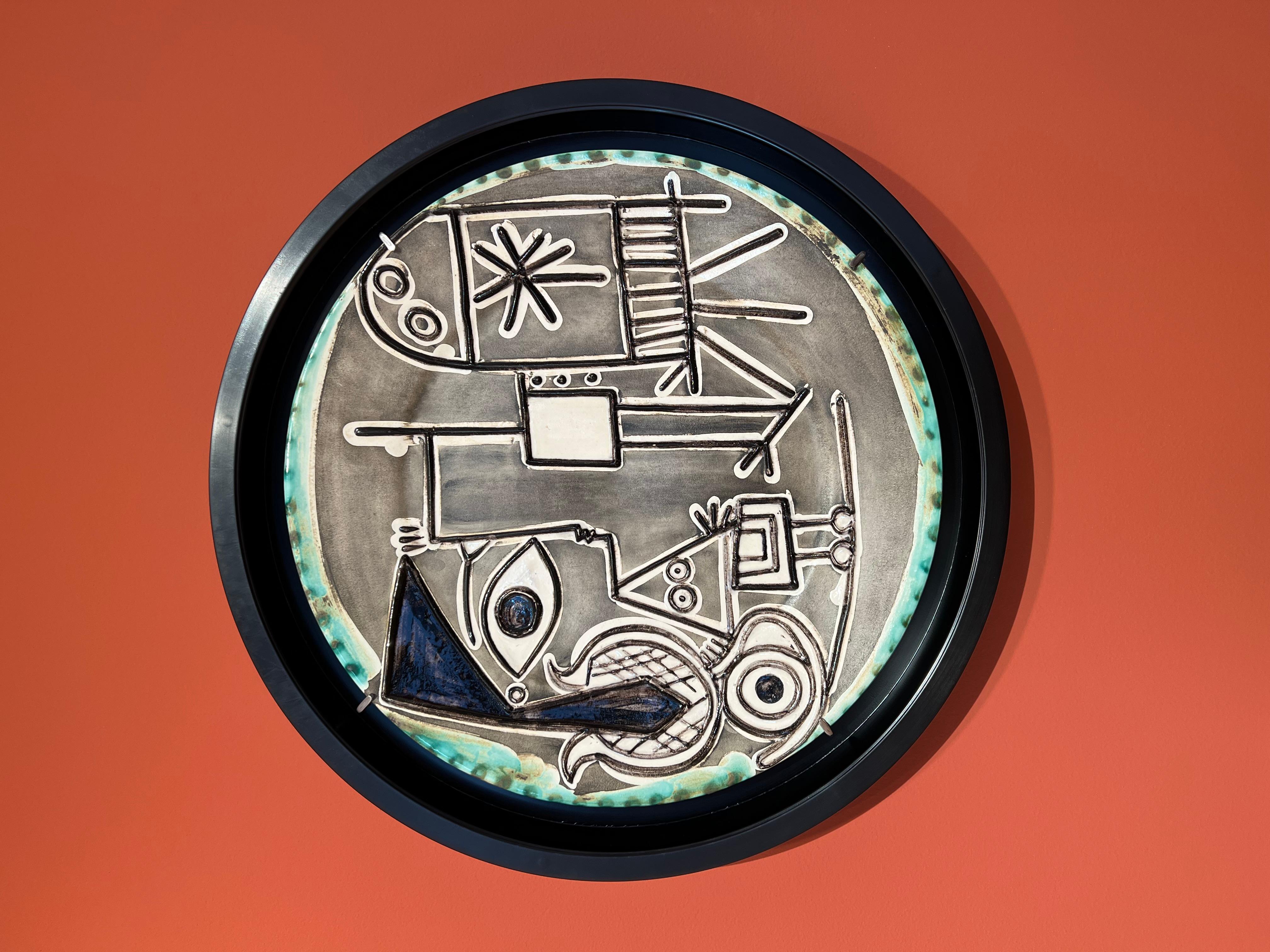 Jacqueline au chevalet (A.R. 333), Pablo Picasso, Design, Céramique, Madoura en vente 1
