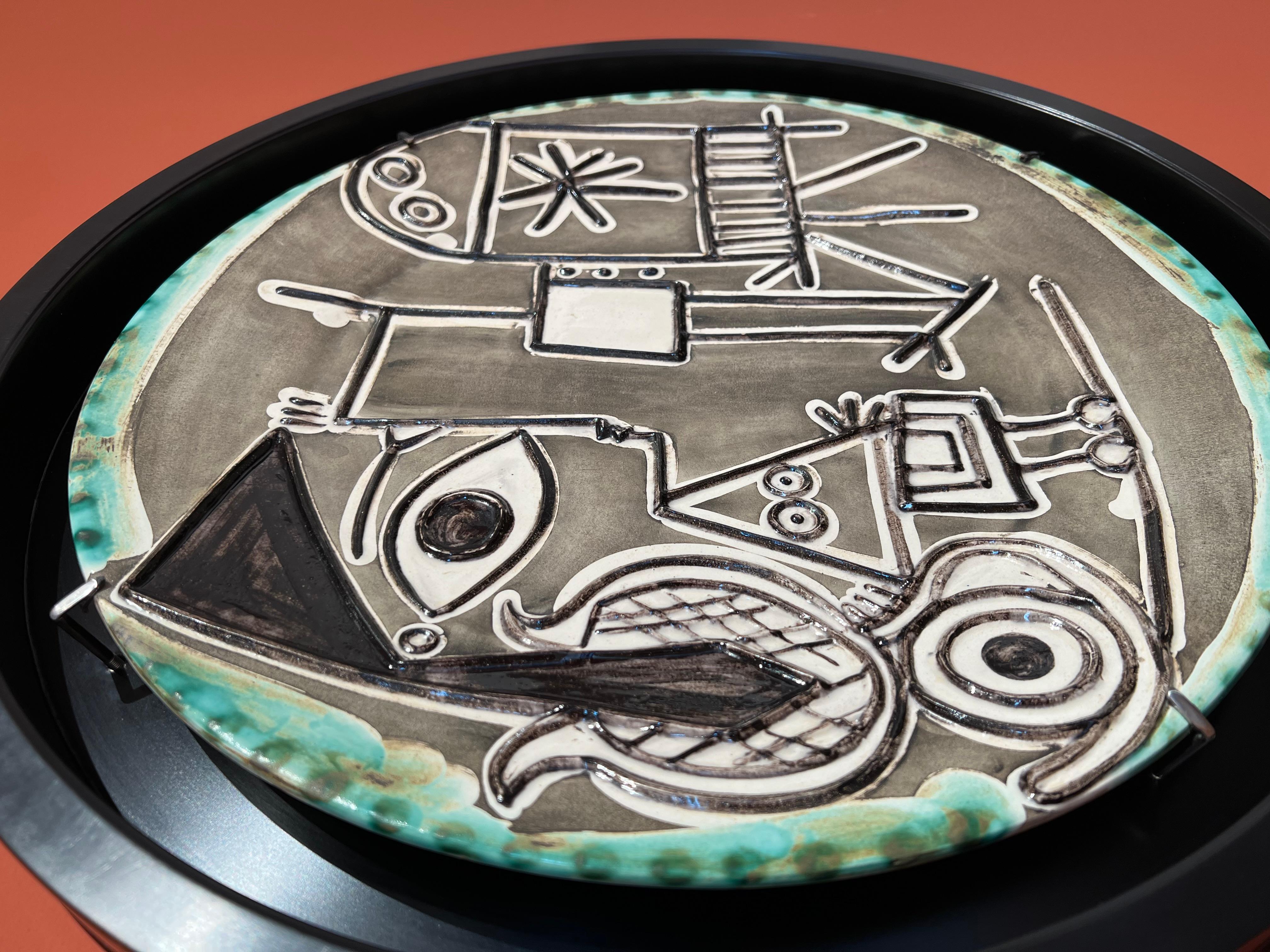 Jacqueline au chevalet (A.R. 333), Pablo Picasso, Design, Céramique, Madoura en vente 2