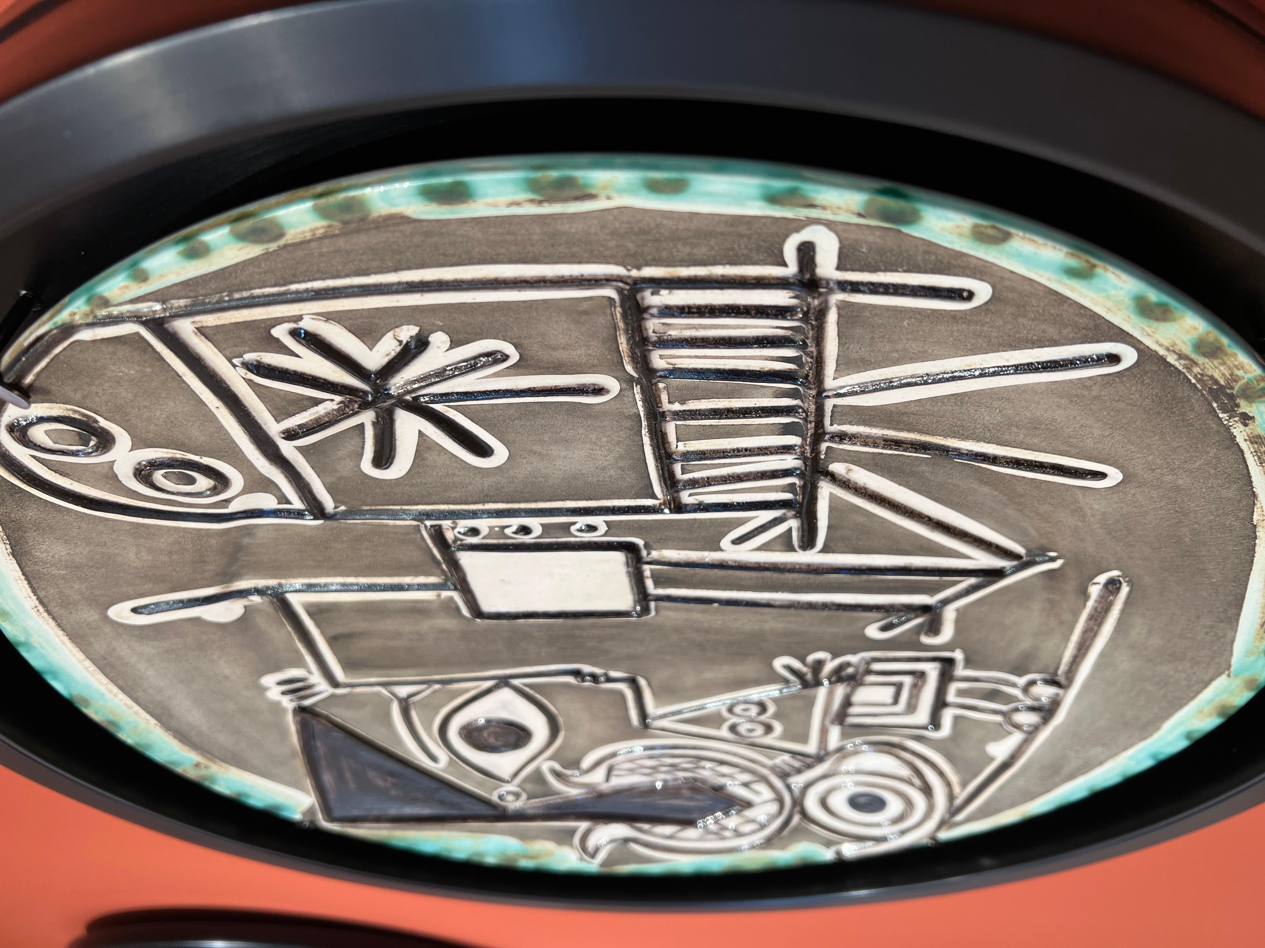 Jacqueline au chevalet (A.R. 333), Pablo Picasso, Design, Céramique, Madoura en vente 3
