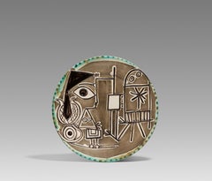 Jacqueline au chevalet (A.R. 333), Pablo Picasso, Design, Céramique, Madoura
