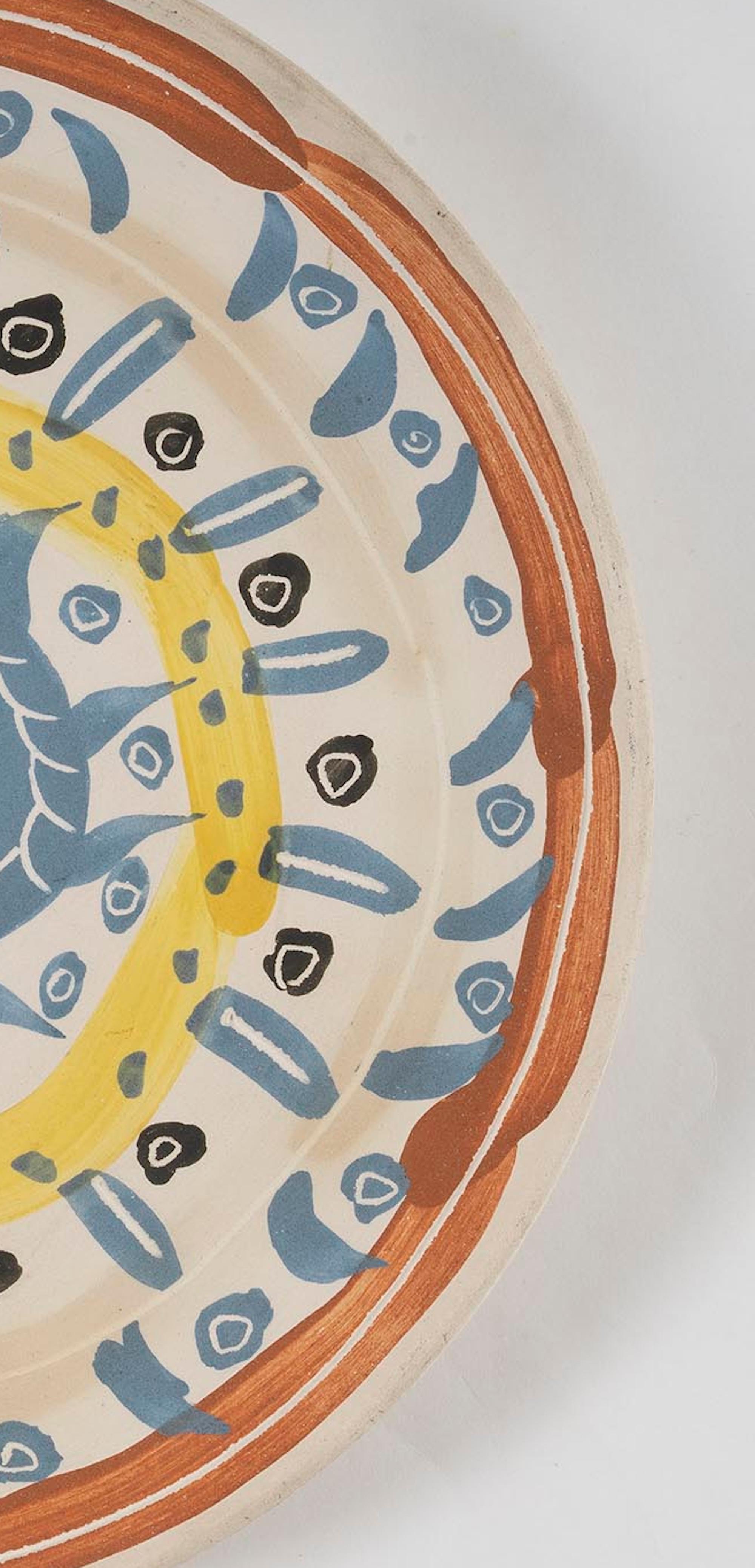 Motif spiralé (A.R. 404), Pablo Picasso, Design, Ceramic, Madoura For Sale 1