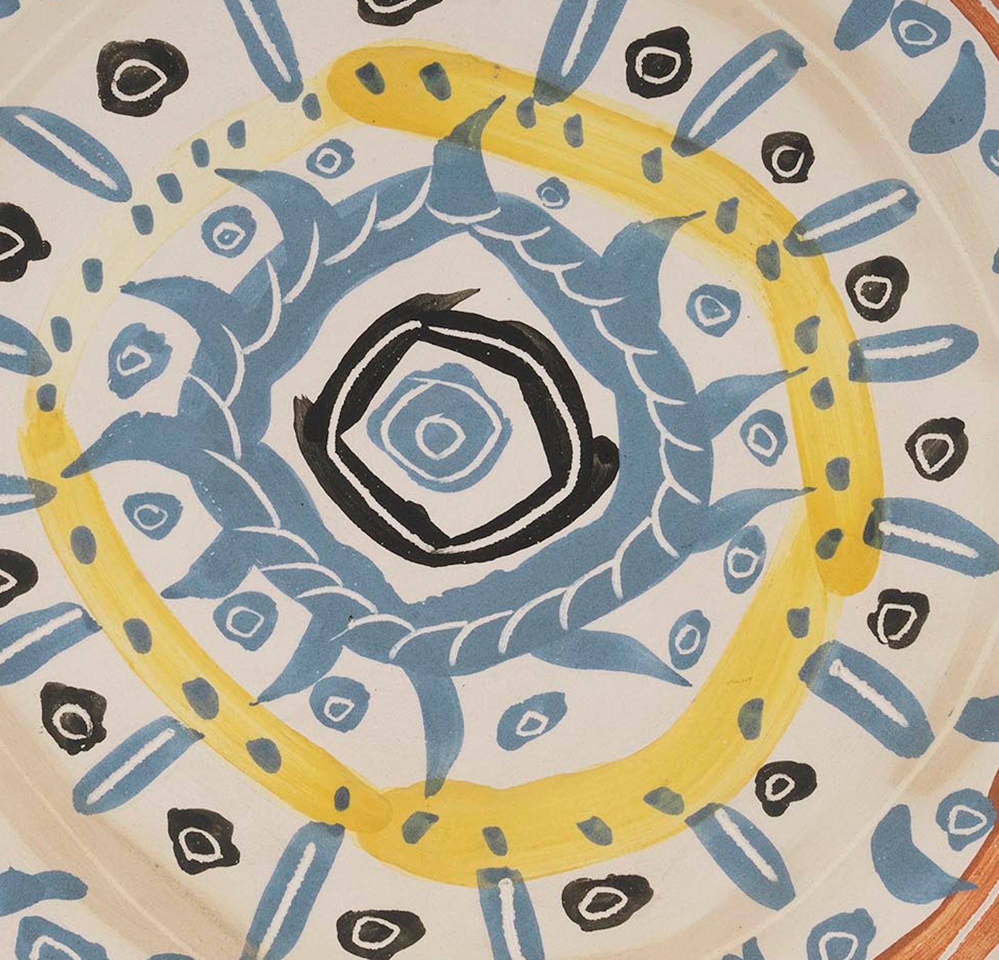Motif spiralé (A.R. 404), Pablo Picasso, Design, Ceramic, Madoura For Sale 2