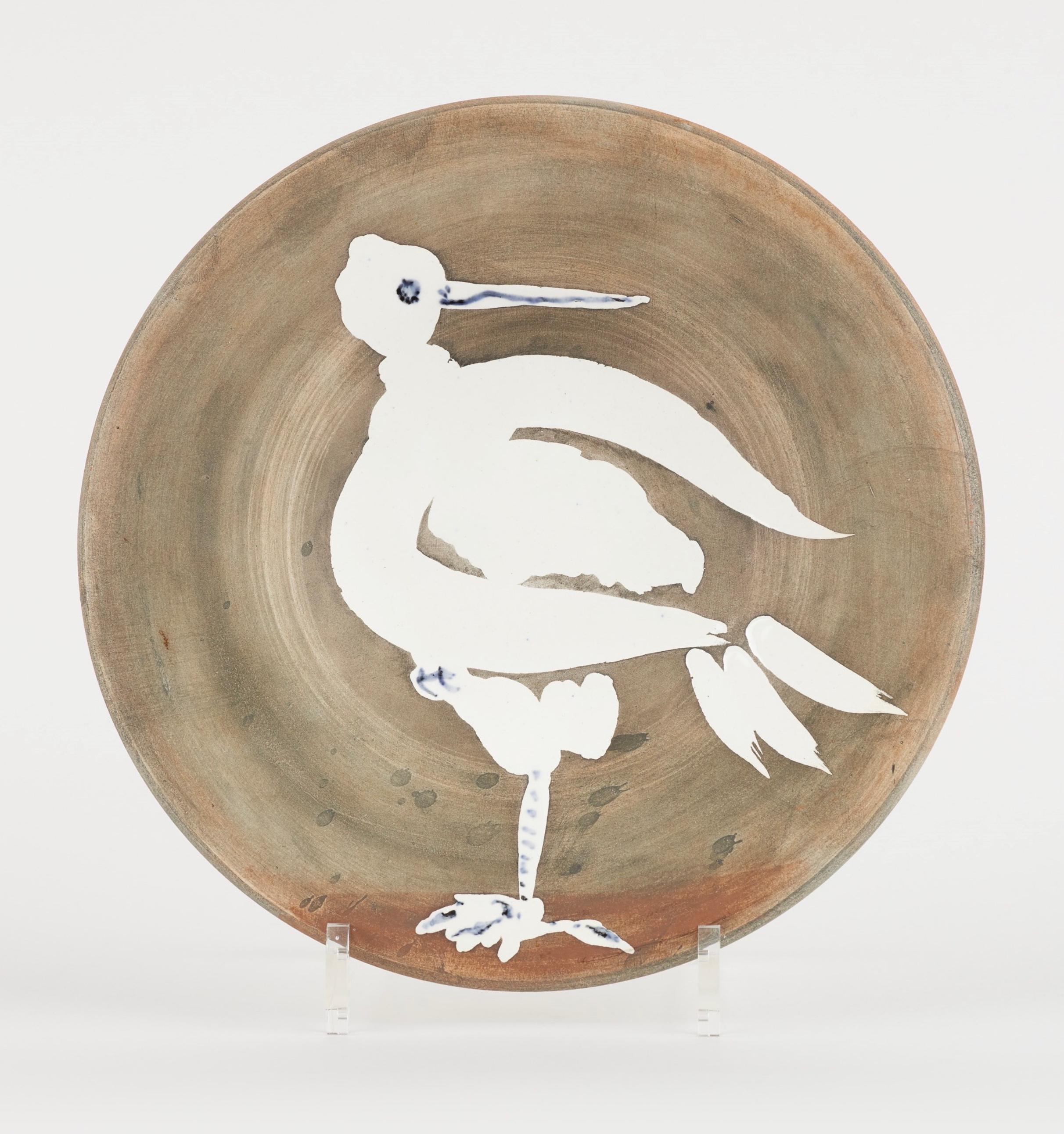 Oiseau no.82, Picasso, Plate, Bird, Animals, Design, Postwar, Interior, 1960's - Art by Pablo Picasso